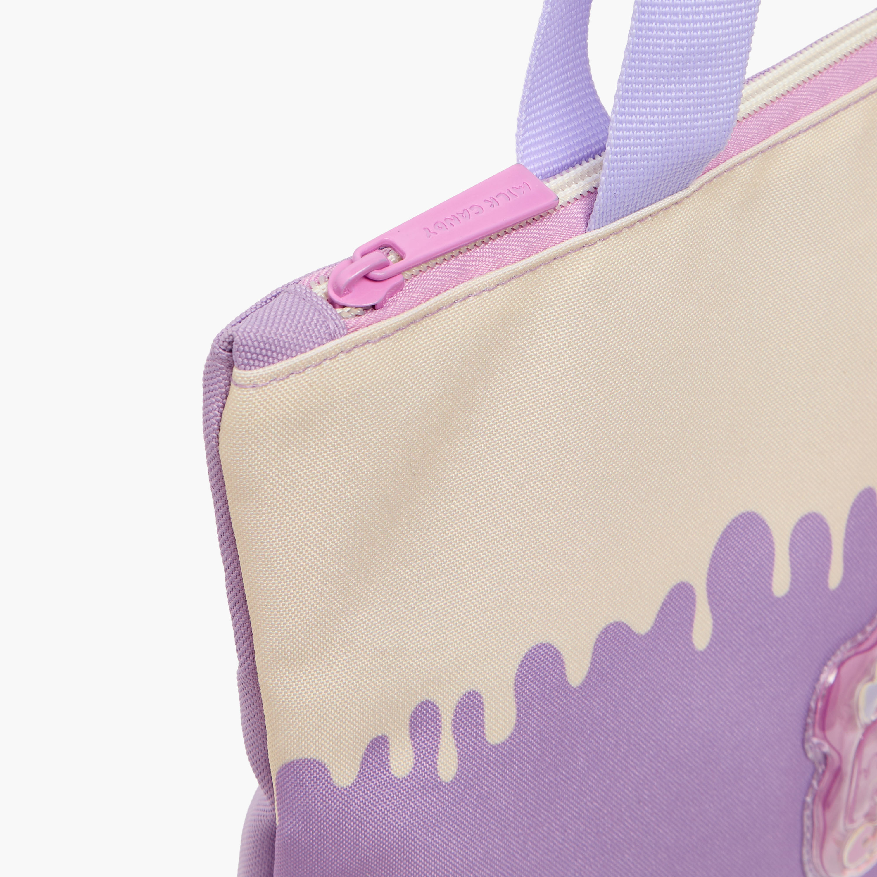 Milk Candy Drip Print Shoulder Bag for Girls 8-12 Years with Double Handle-school-bagsandbackpacks-backpacks-image-5
