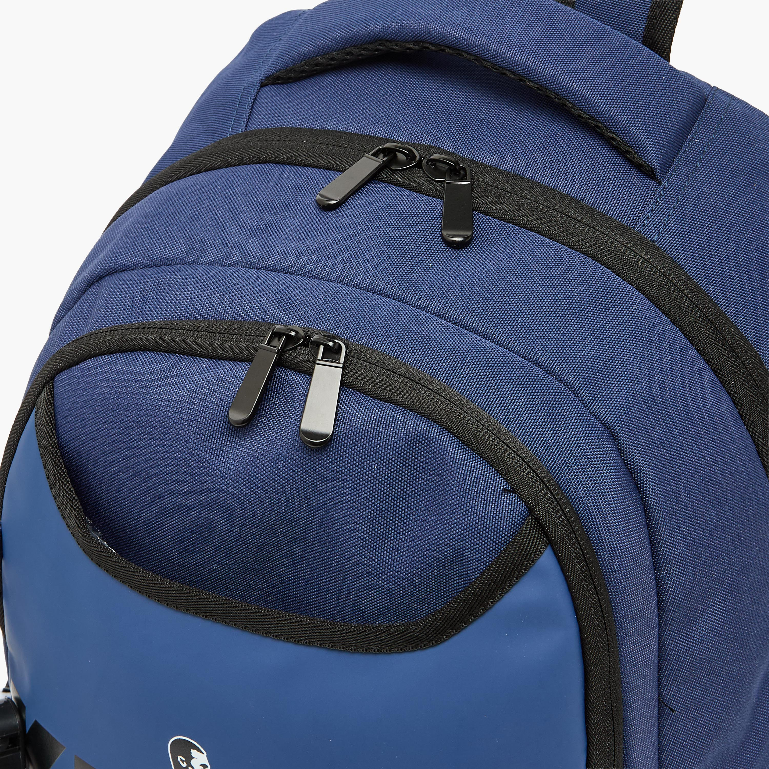 شنطة مدرسية بطبعات مبابي وحمالات قابلة للتعديل للأولاد 8-13 سنوات - 17 بوصة-school-bagsandbackpacks-backpacks-image-6
