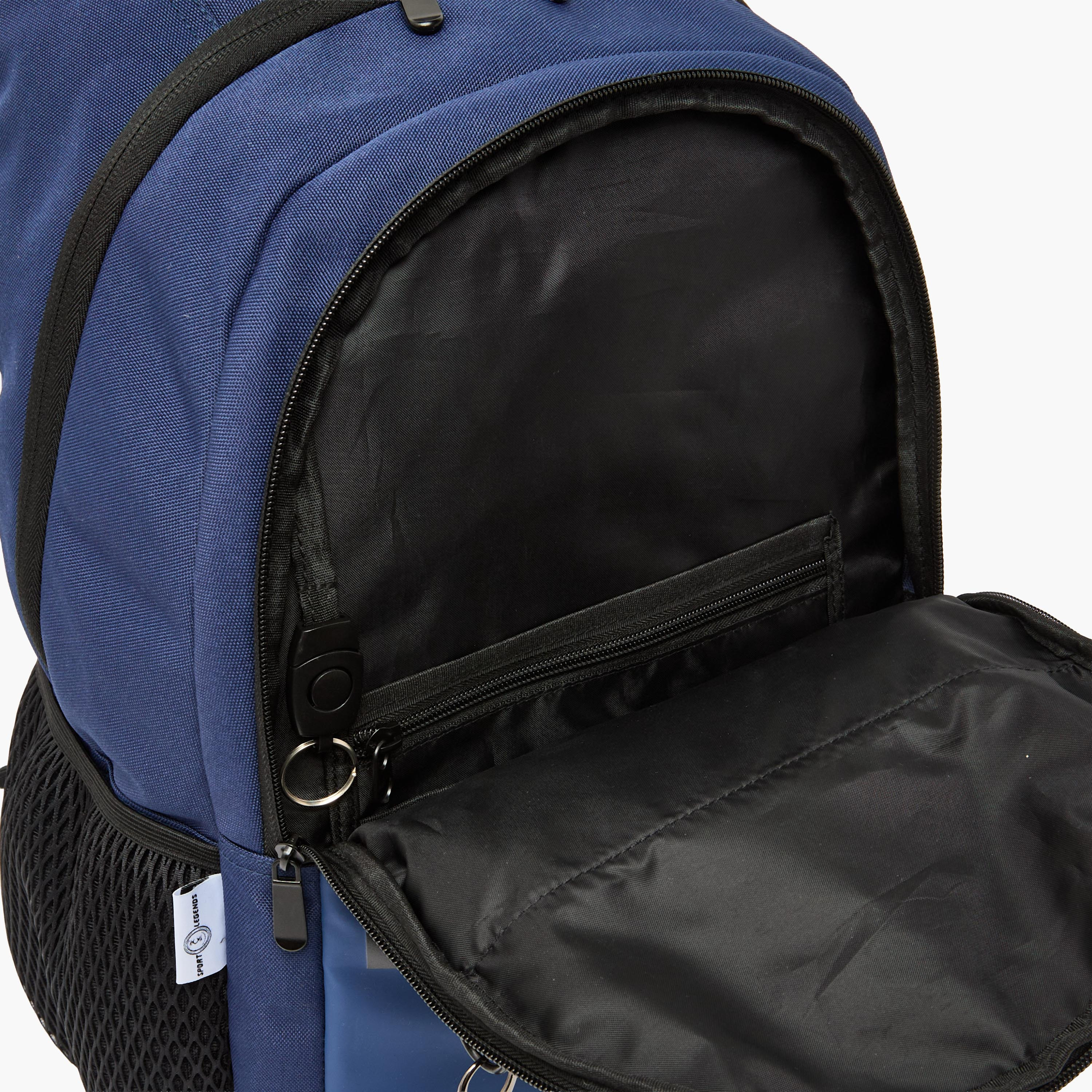 شنطة مدرسية بطبعات مبابي وحمالات قابلة للتعديل للأولاد 8-13 سنوات - 17 بوصة-school-bagsandbackpacks-backpacks-image-8