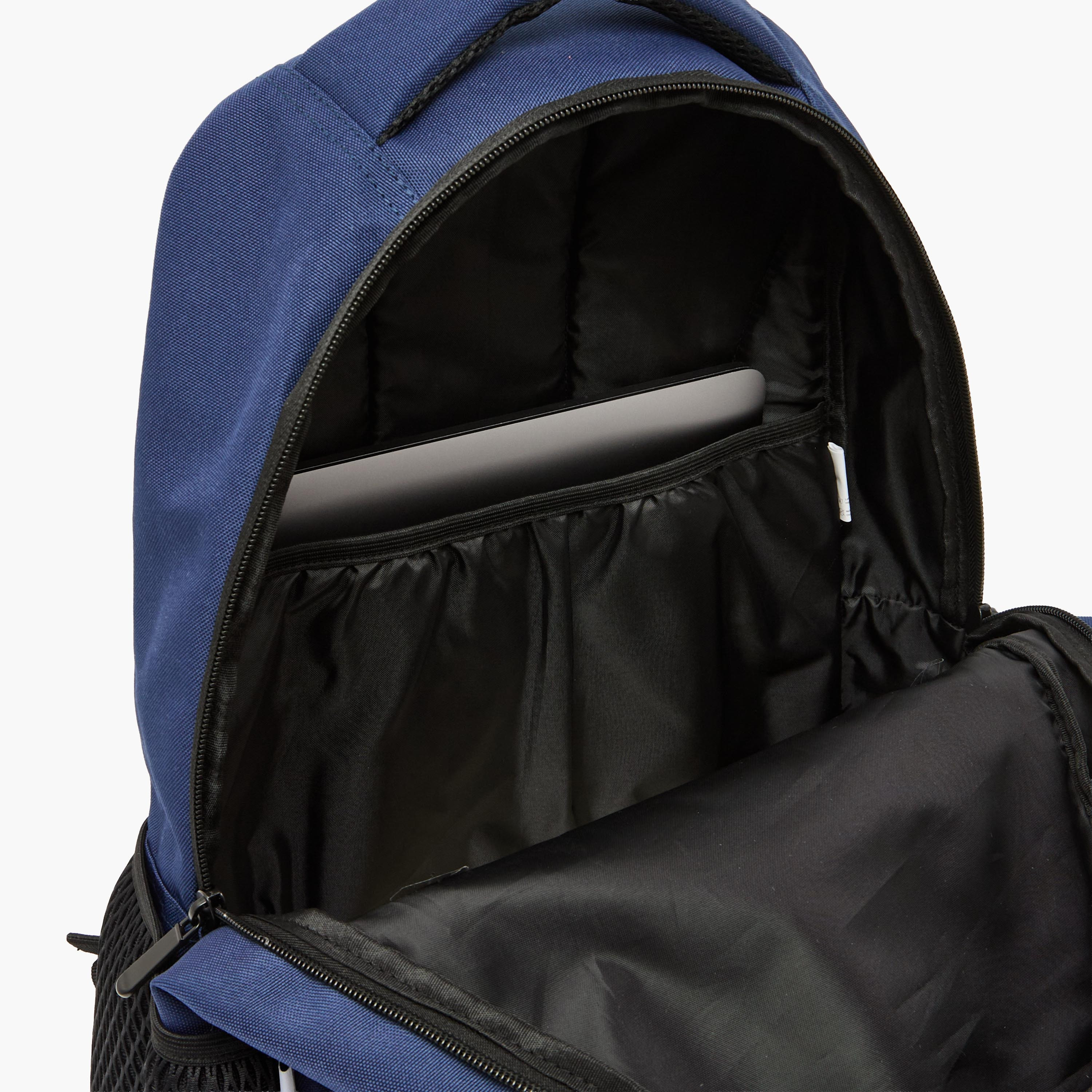 شنطة مدرسية بطبعات مبابي وحمالات قابلة للتعديل للأولاد 8-13 سنوات - 17 بوصة-school-bagsandbackpacks-backpacks-image-9