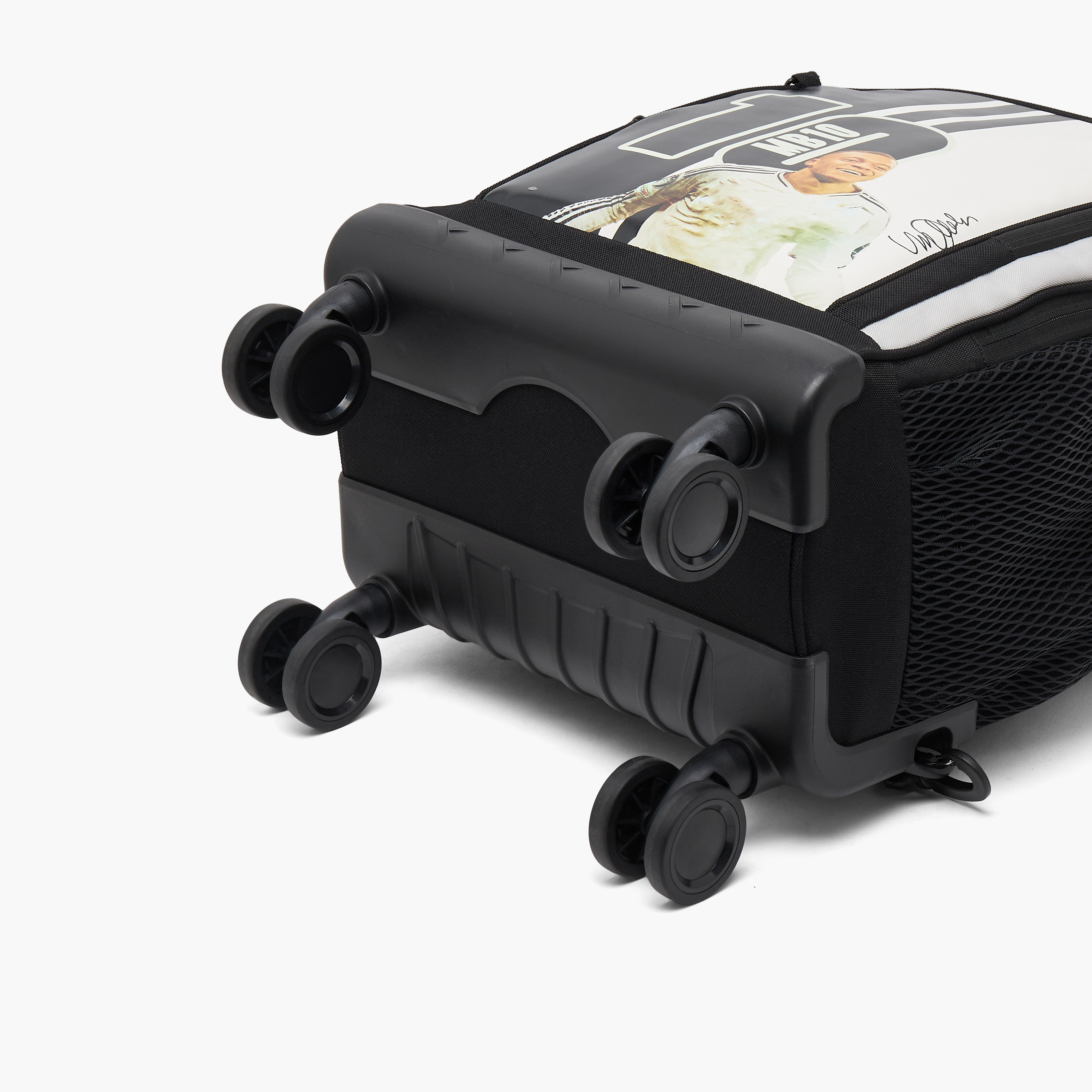 Celebrity Icons Kylian Mbappé Trolley Bag Boys 8-12 Years with Durable Wheels - 18 inches-school-bagsandbackpacks-trolleybags-image-12