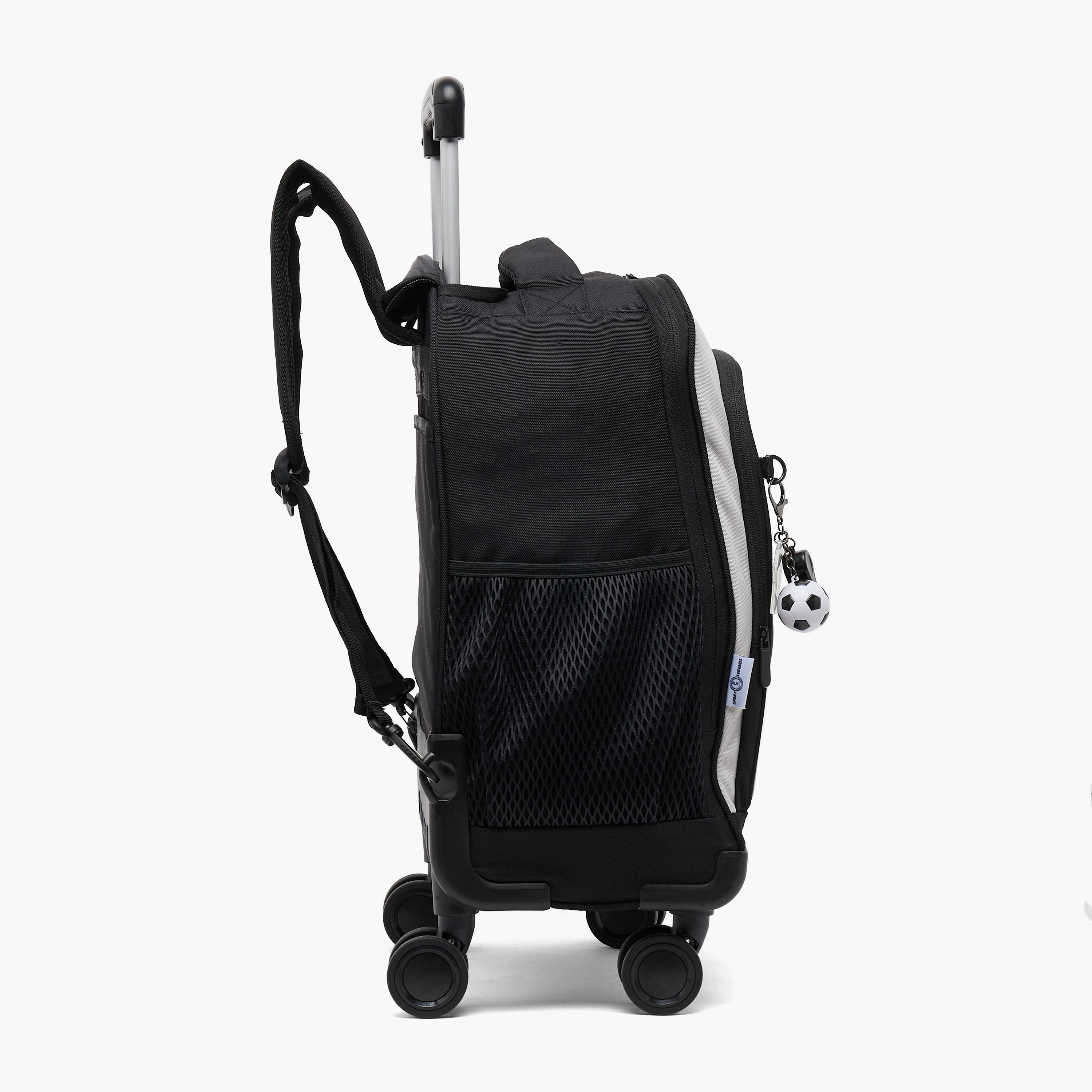 Celebrity Icons Kylian Mbappé Trolley Bag Boys 8-12 Years with Durable Wheels - 18 inches-school-bagsandbackpacks-trolleybags-image-10
