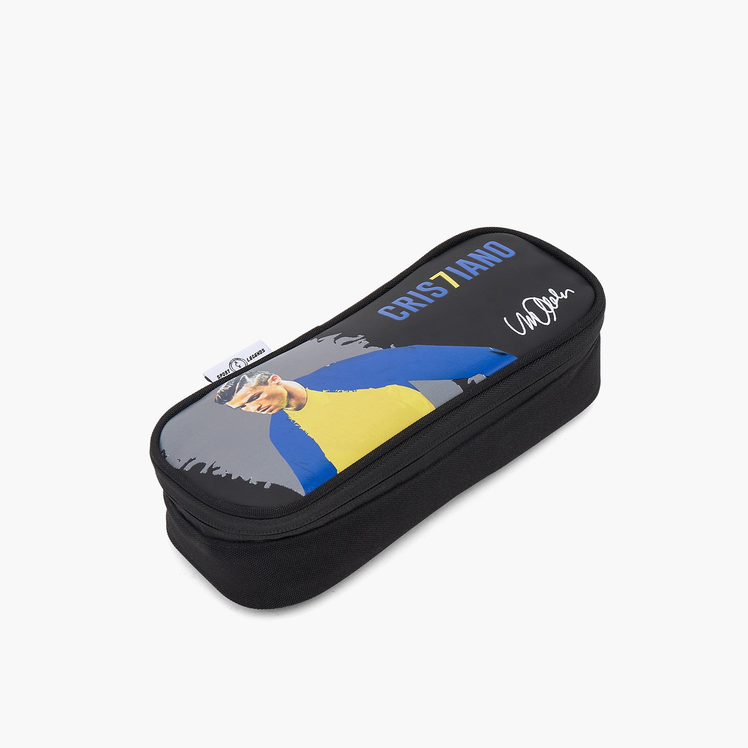 مقلمة بطبعات كريستيانو رونالدو وسحاب إغلاق من سليبريتي آيكونيك-school-stationery-pencilcases-image-2