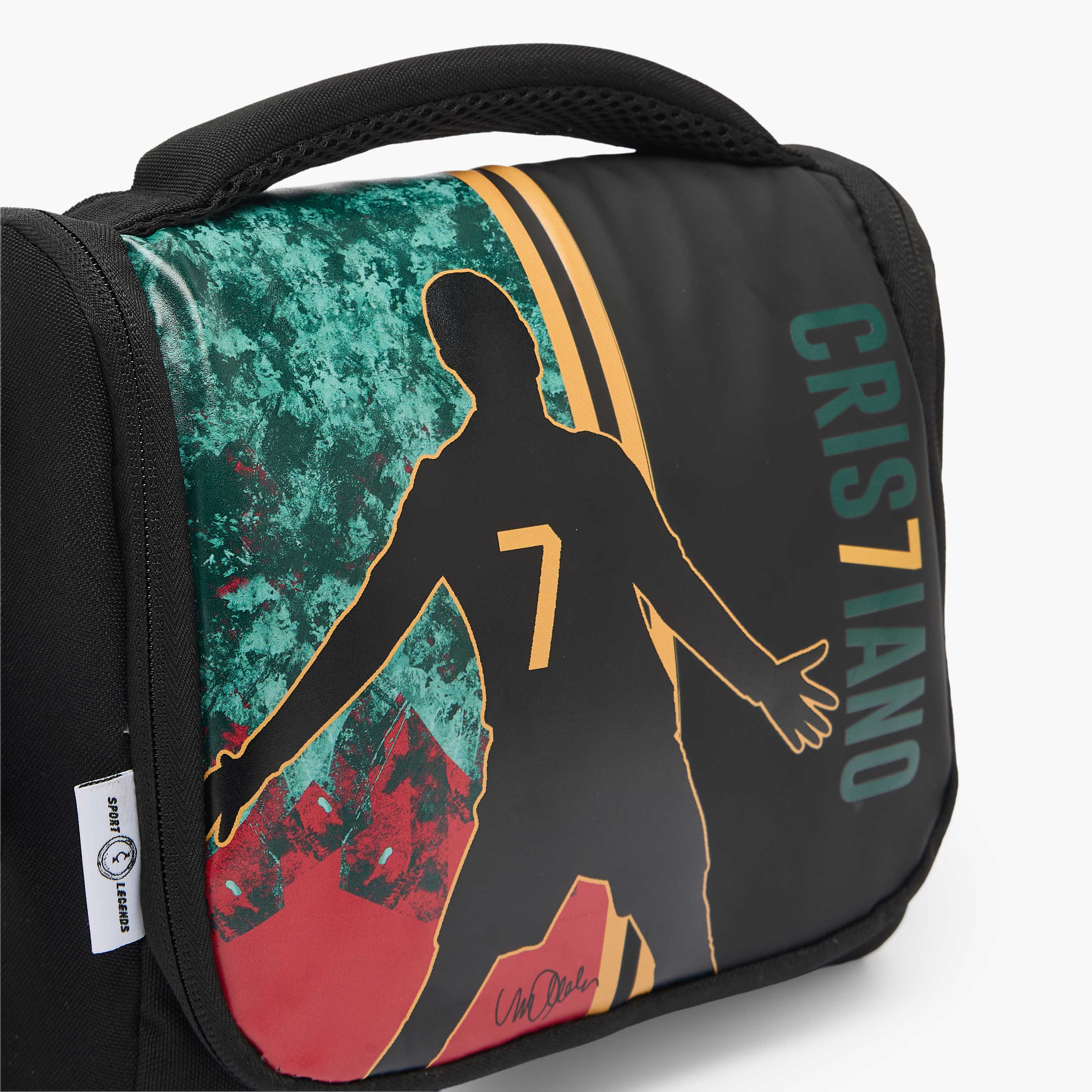 شنطة غداء كريستيانو رونالدو للأولاد 8-13 سنة عازلة للحرارة من سيليبريتي آيكونز-school-lunchessentials-lunchbags-image-3