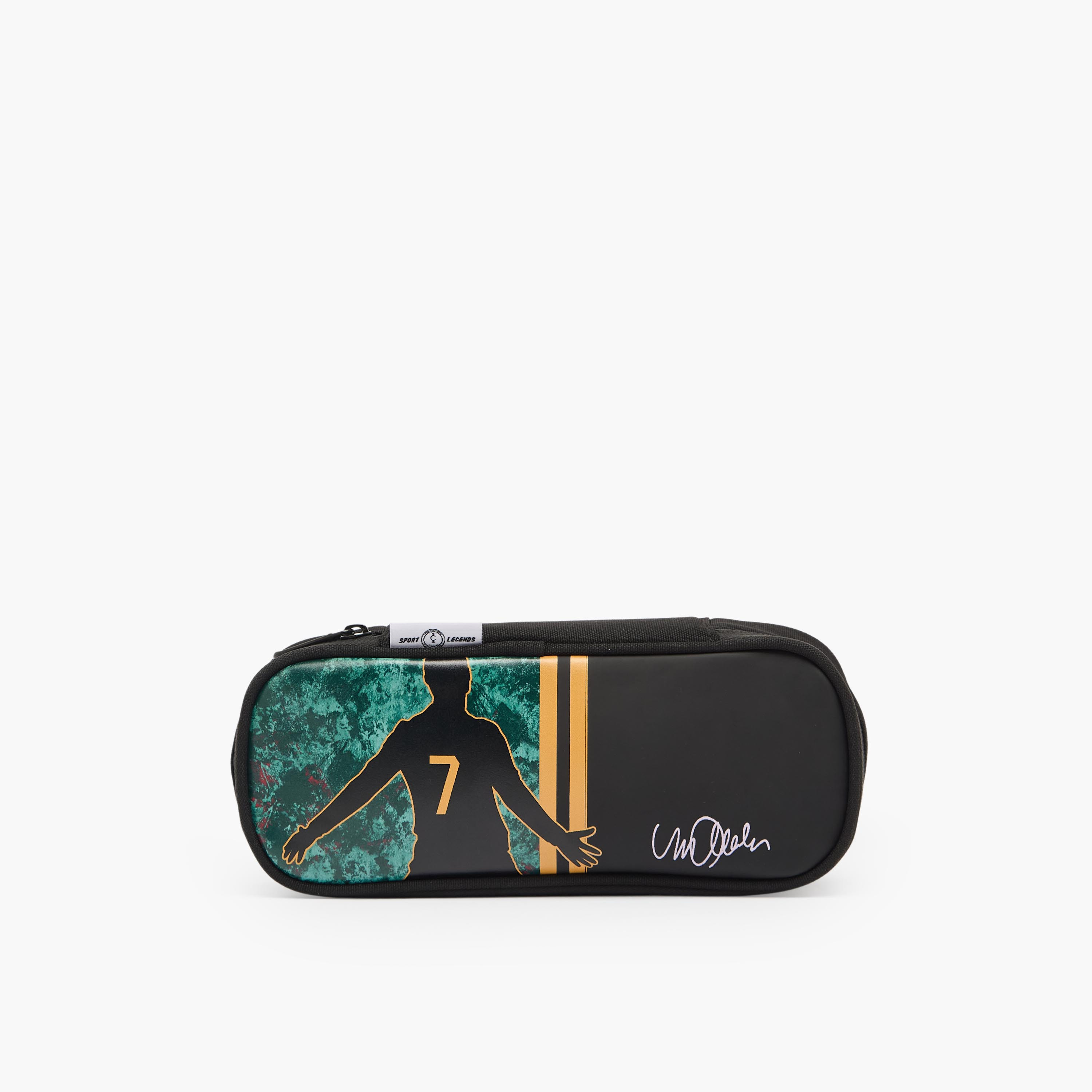 Celebrity Icons Cristiano Ronaldo Pencil Pouch with Zip Closure-school-stationery-pencilcases-image-1