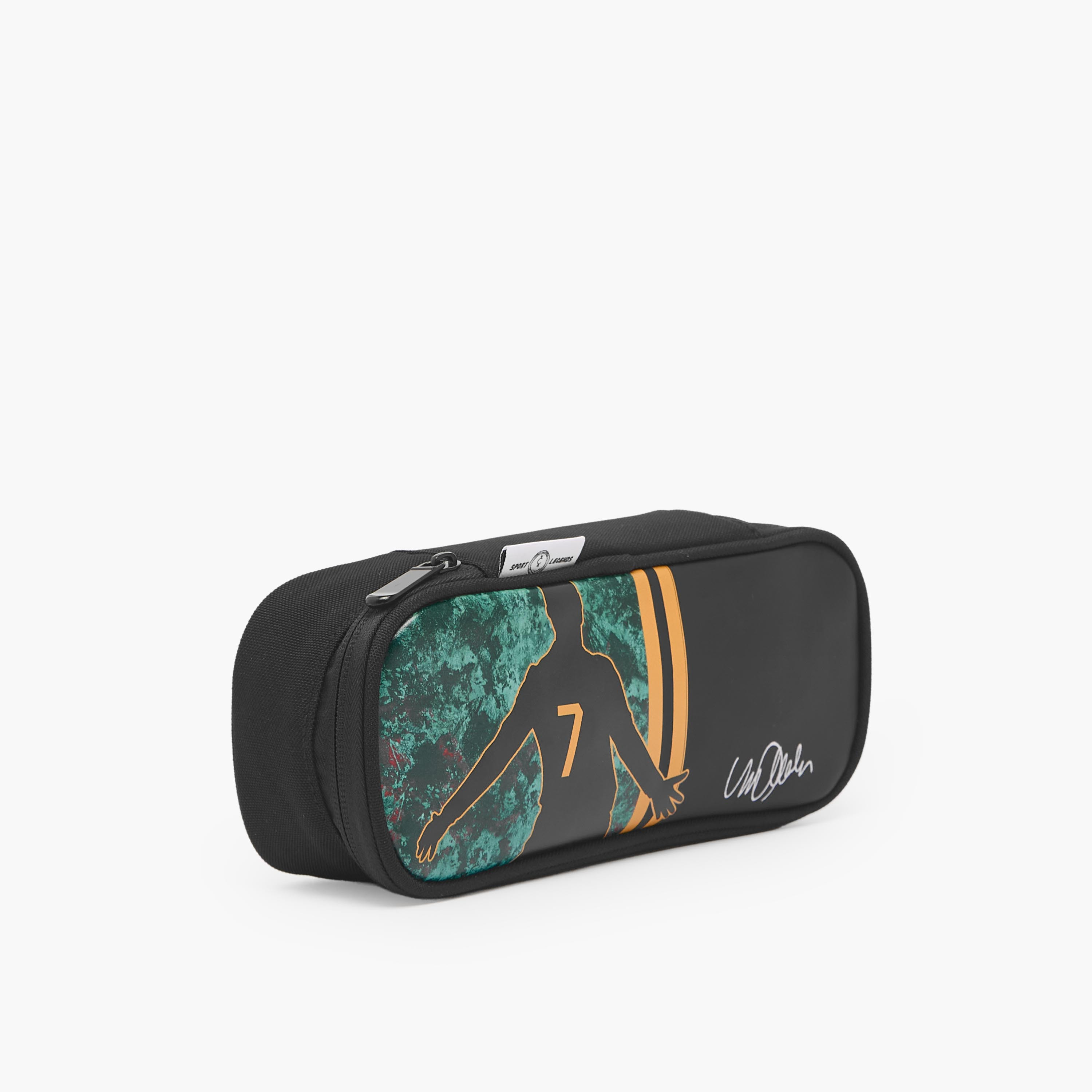 Celebrity Icons Cristiano Ronaldo Pencil Pouch with Zip Closure-school-stationery-pencilcases-image-2