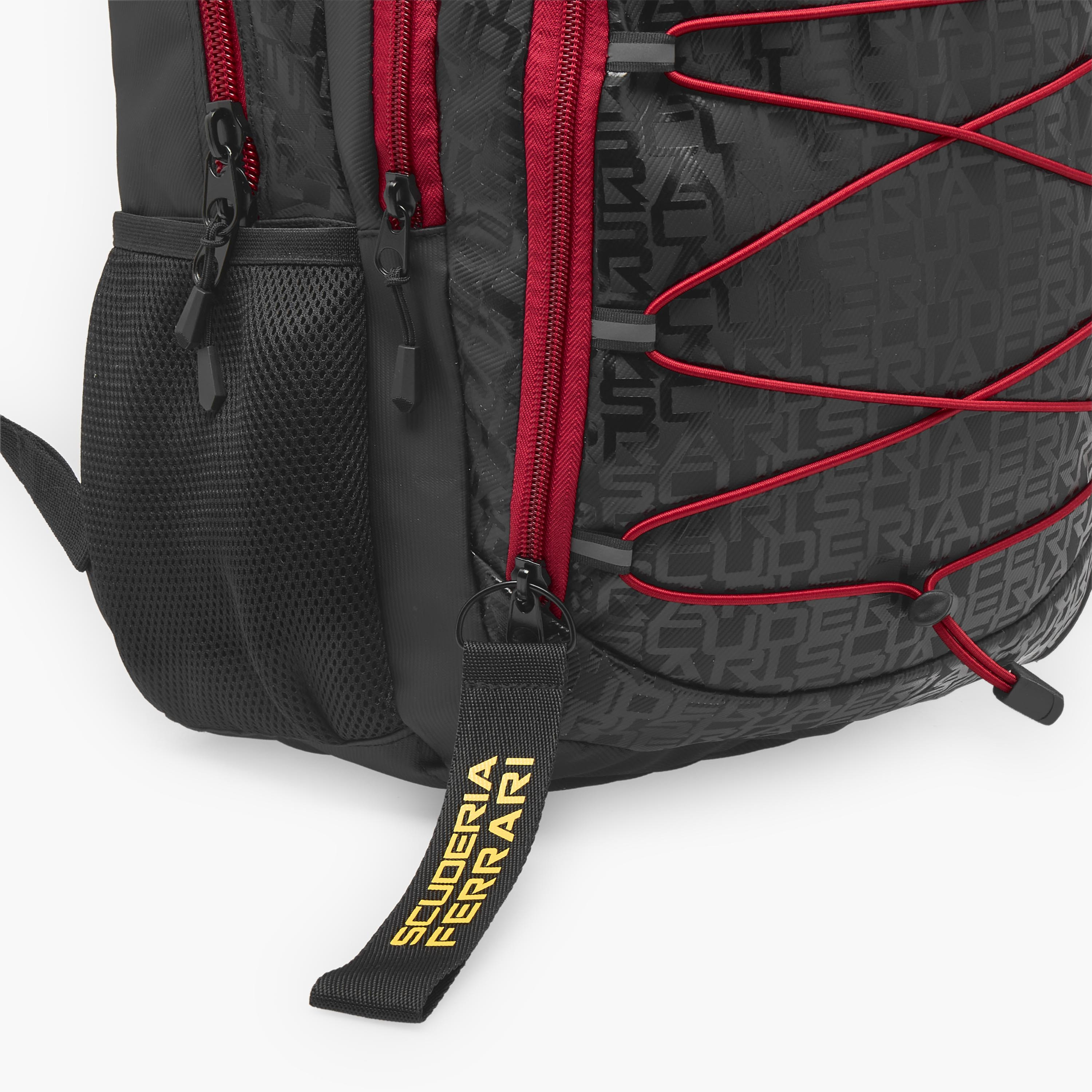 Ferrari Scuderia Print Backpack for Kids 8-12 Years with Padded Straps - 17 inches-school-bagsandbackpacks-backpacks-image-4