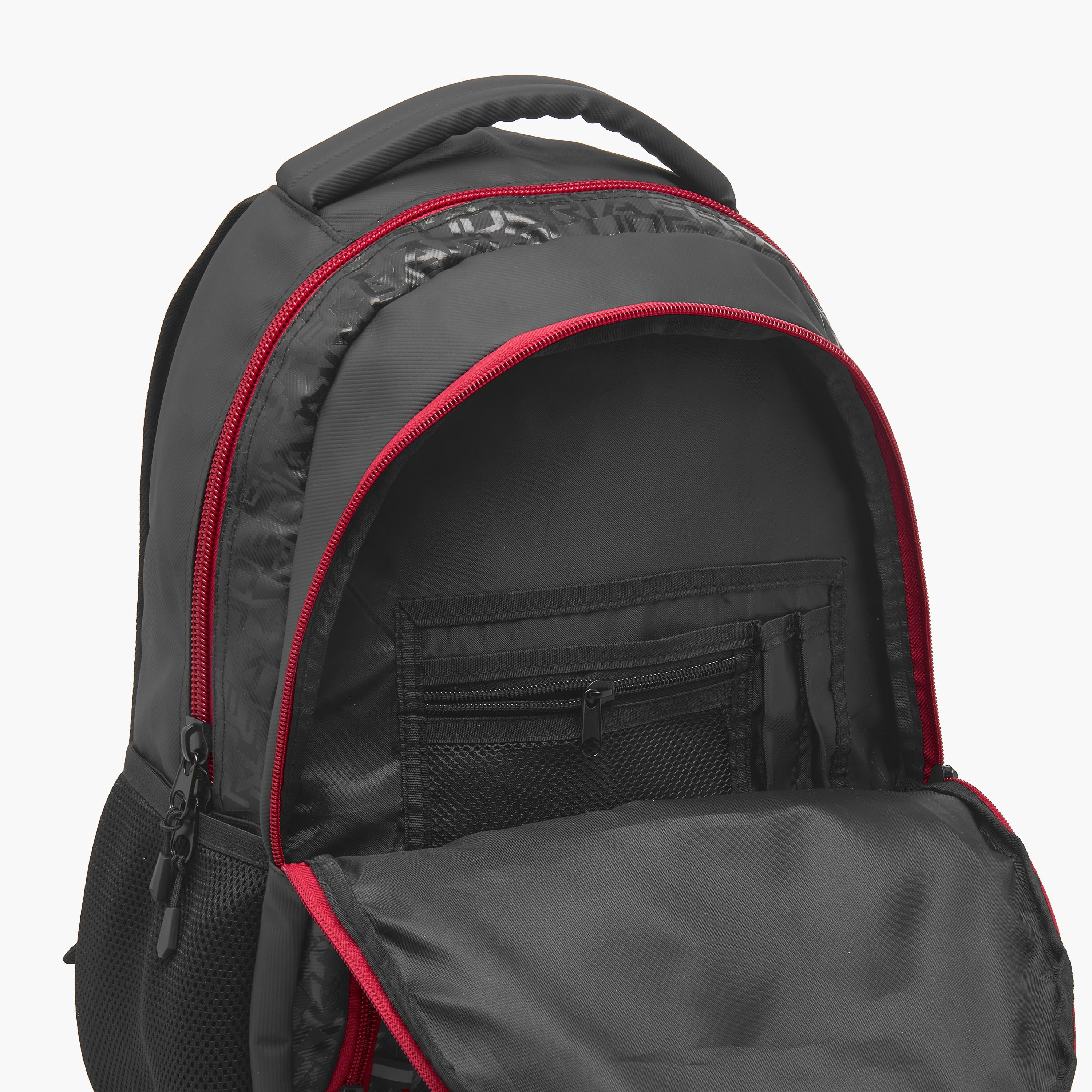 Ferrari Scuderia Print Backpack for Kids 8-12 Years with Padded Straps - 17 inches-school-bagsandbackpacks-backpacks-image-5