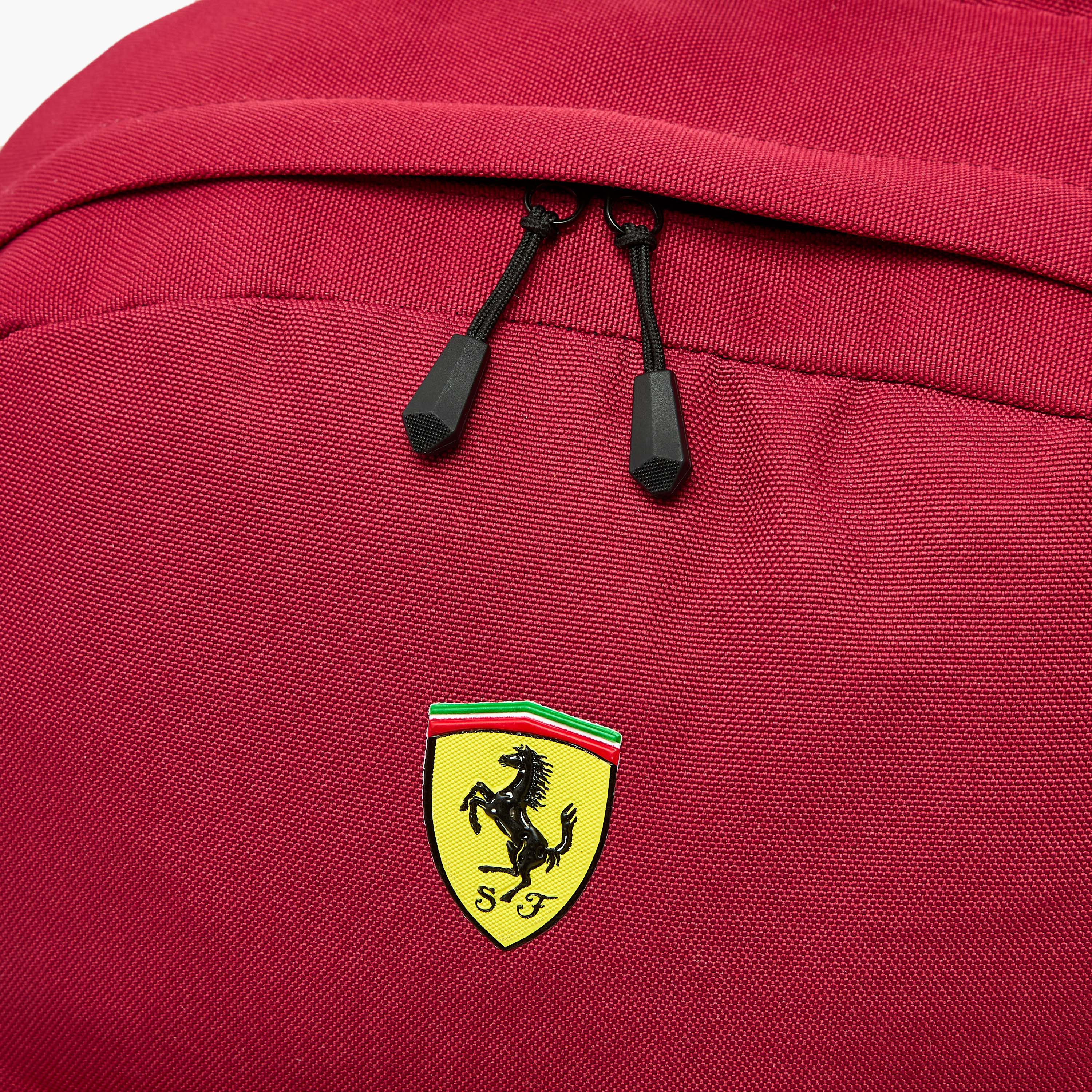 Ferrari Solid Backpack for Girls 8-12 Years with Padded Shoulder Straps - 17 inches-school-bagsandbackpacks-backpacks-image-3