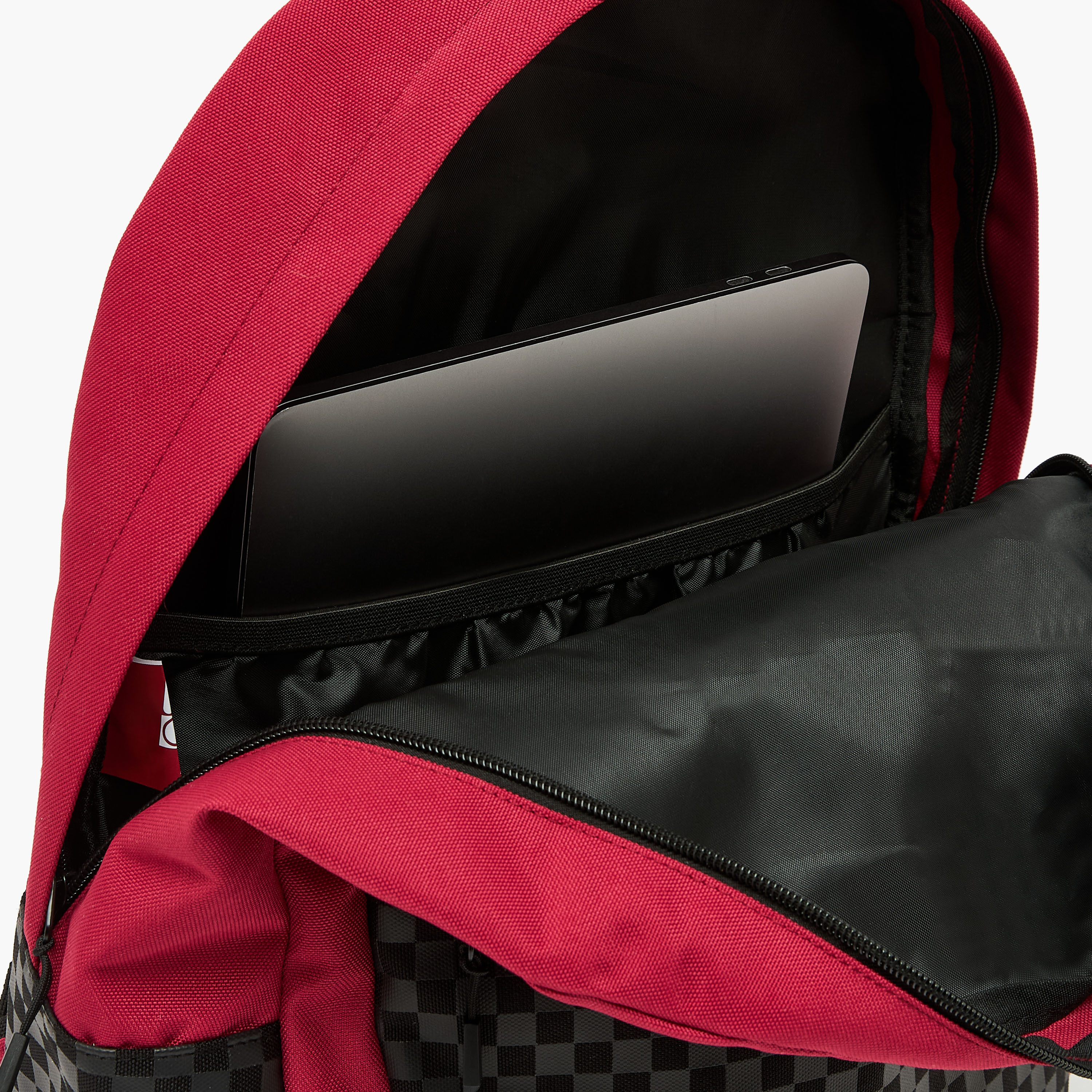 Ferrari Solid Backpack for Girls 8-12 Years with Padded Shoulder Straps - 17 inches-school-bagsandbackpacks-backpacks-image-5