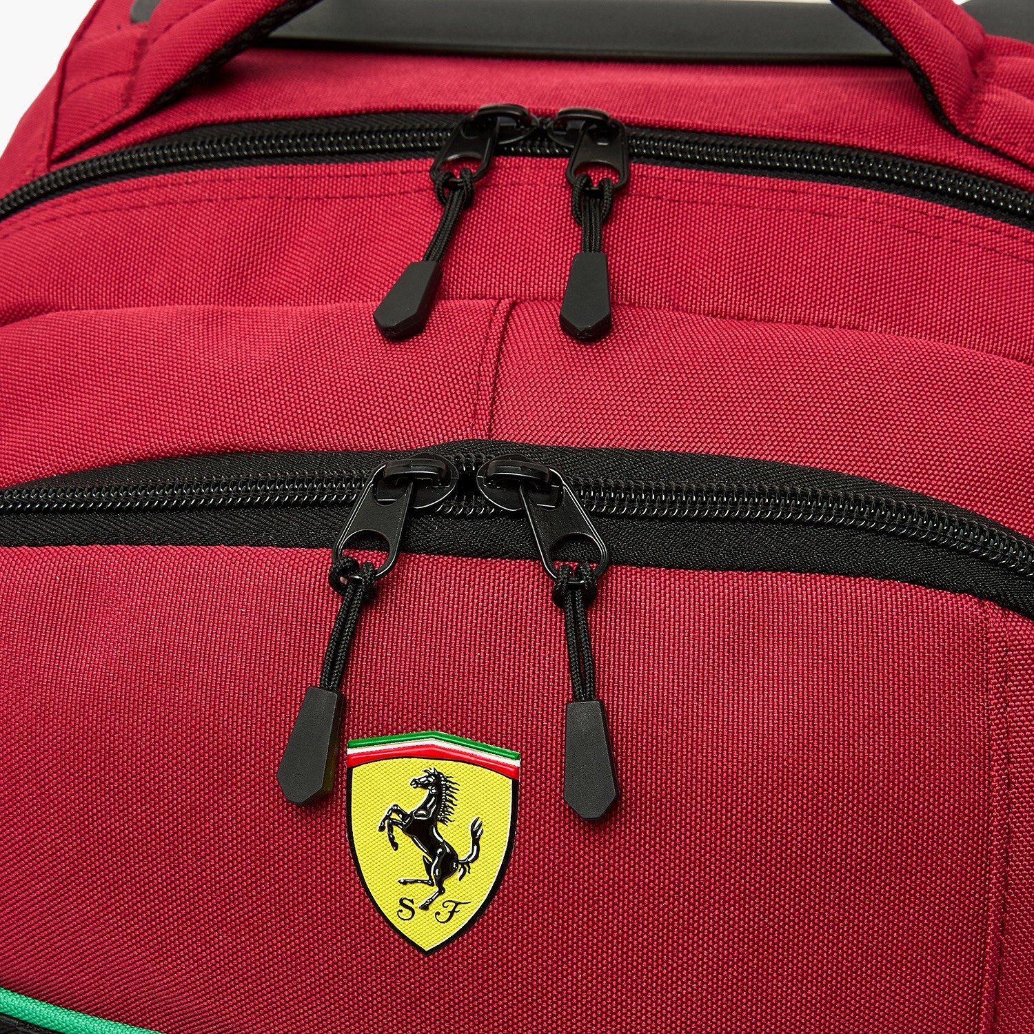 شنطة ترولي للأولاد 8-12 سنة بمقبض قابل للسحب وتصميم فيراري - 16 بوصة-school-bagsandbackpacks-trolleybags-image-3