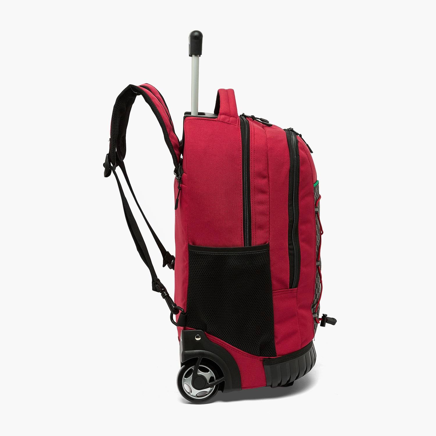 شنطة ترولي للأولاد 8-12 سنة بمقبض قابل للسحب وتصميم فيراري - 16 بوصة-school-bagsandbackpacks-trolleybags-image-8