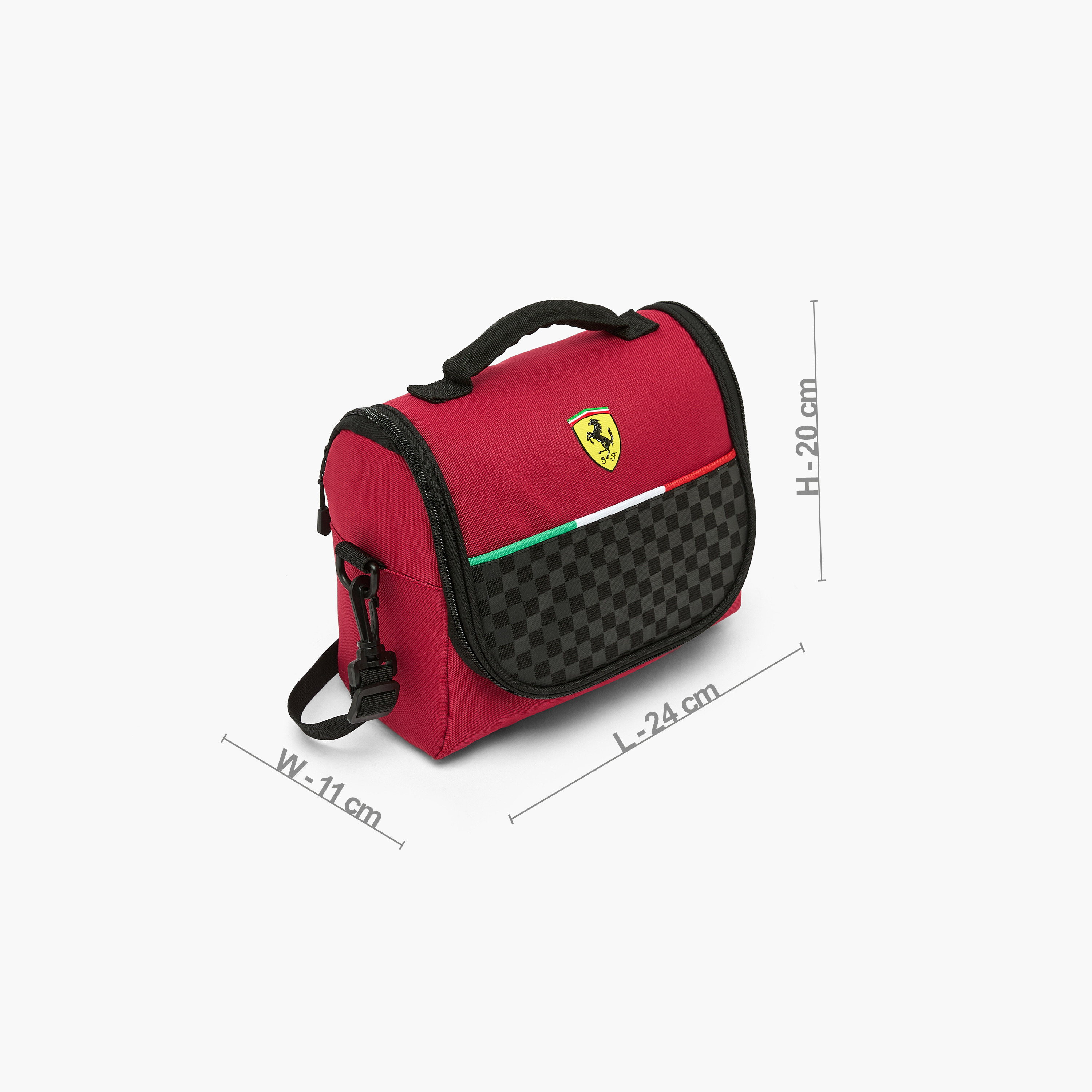 شنطة غداء مقسمة للأولاد من 8-12 سنة مع حزام قابل للفصل من فيراري-school-lunchessentials-lunchbags-image-9