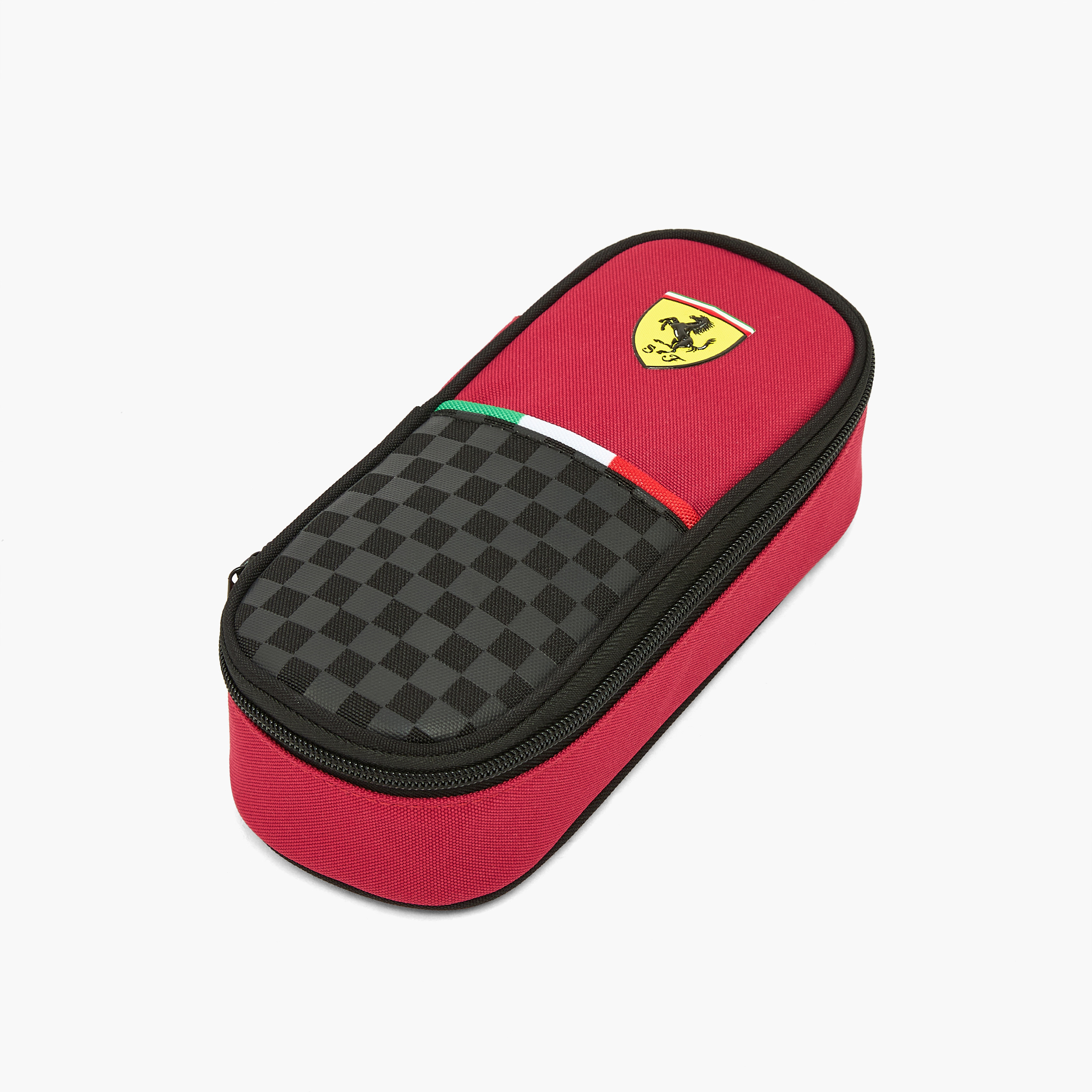 مقلمة بسحاب إغلاق وشعار فيراري-school-stationery-pencilcases-image-3