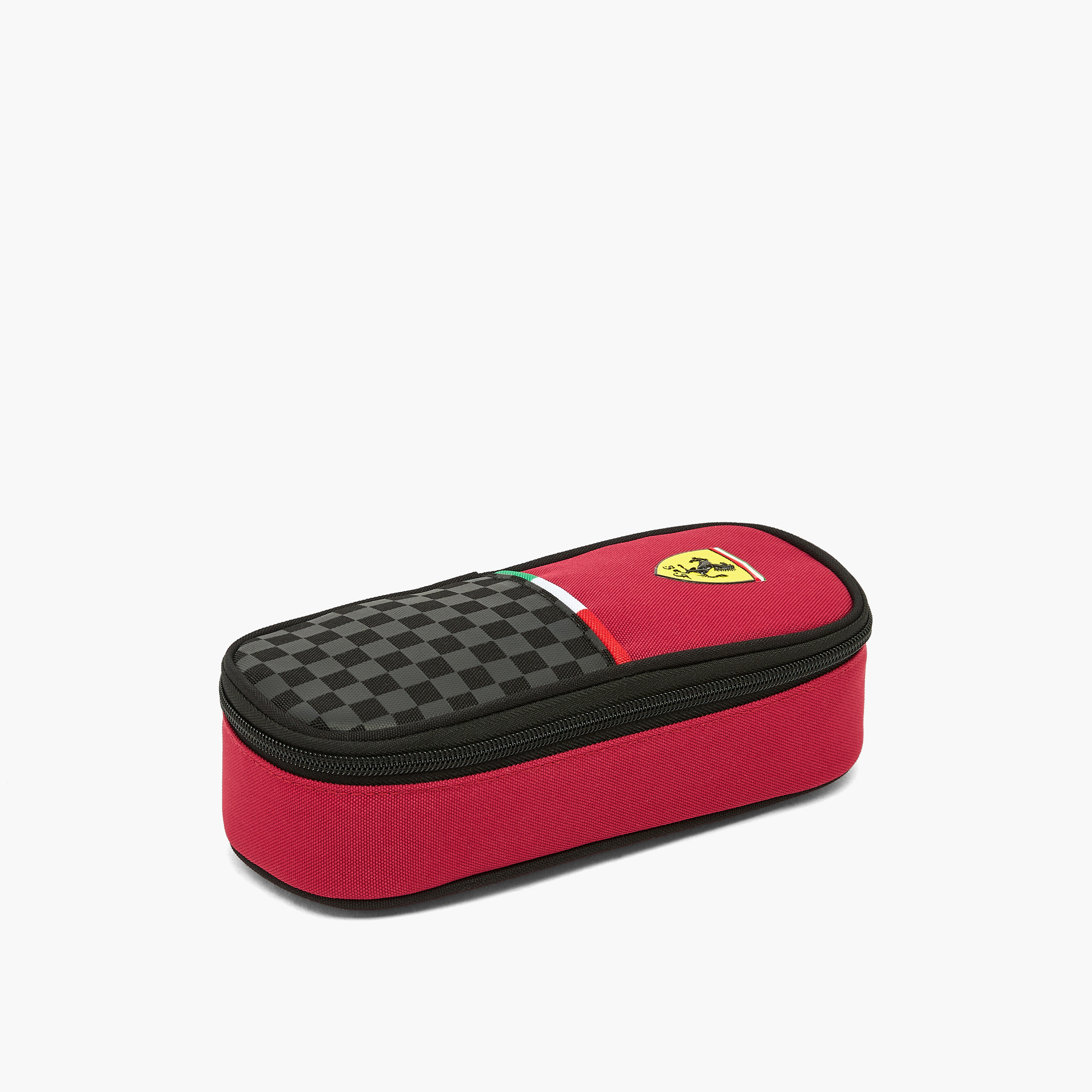 مقلمة بسحاب إغلاق وشعار فيراري-school-stationery-pencilcases-image-4