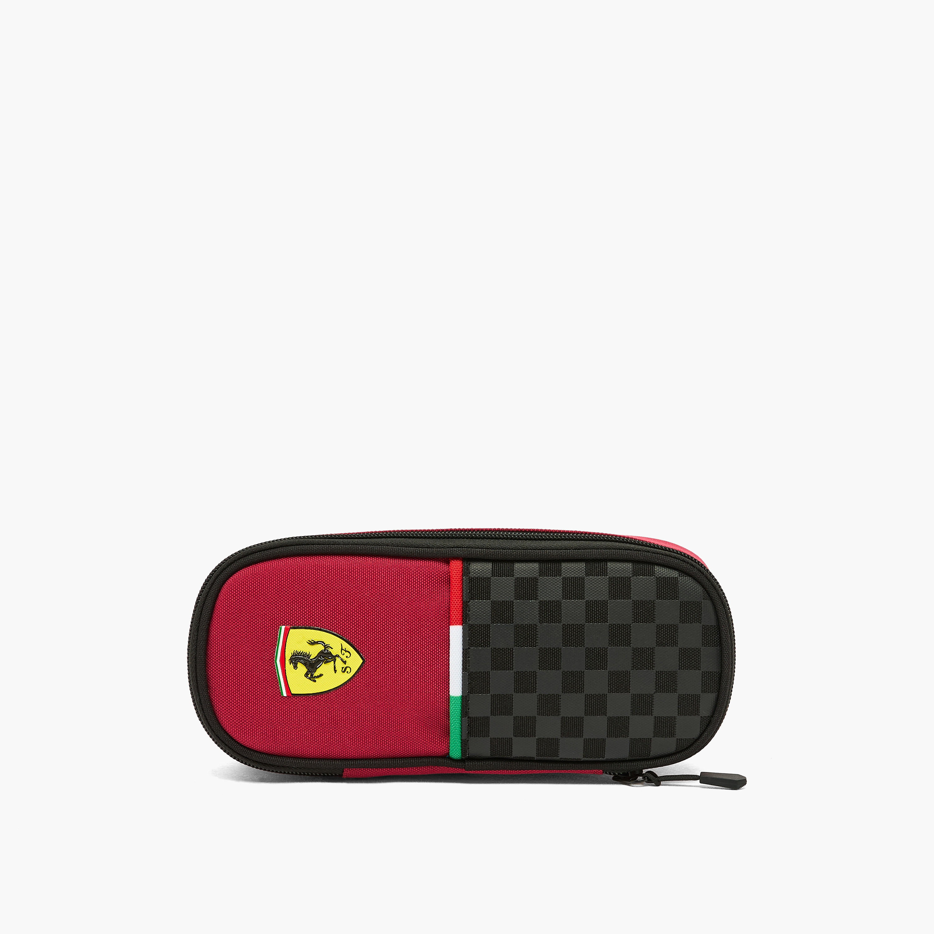 مقلمة بسحاب إغلاق وشعار فيراري-school-stationery-pencilcases-image-6