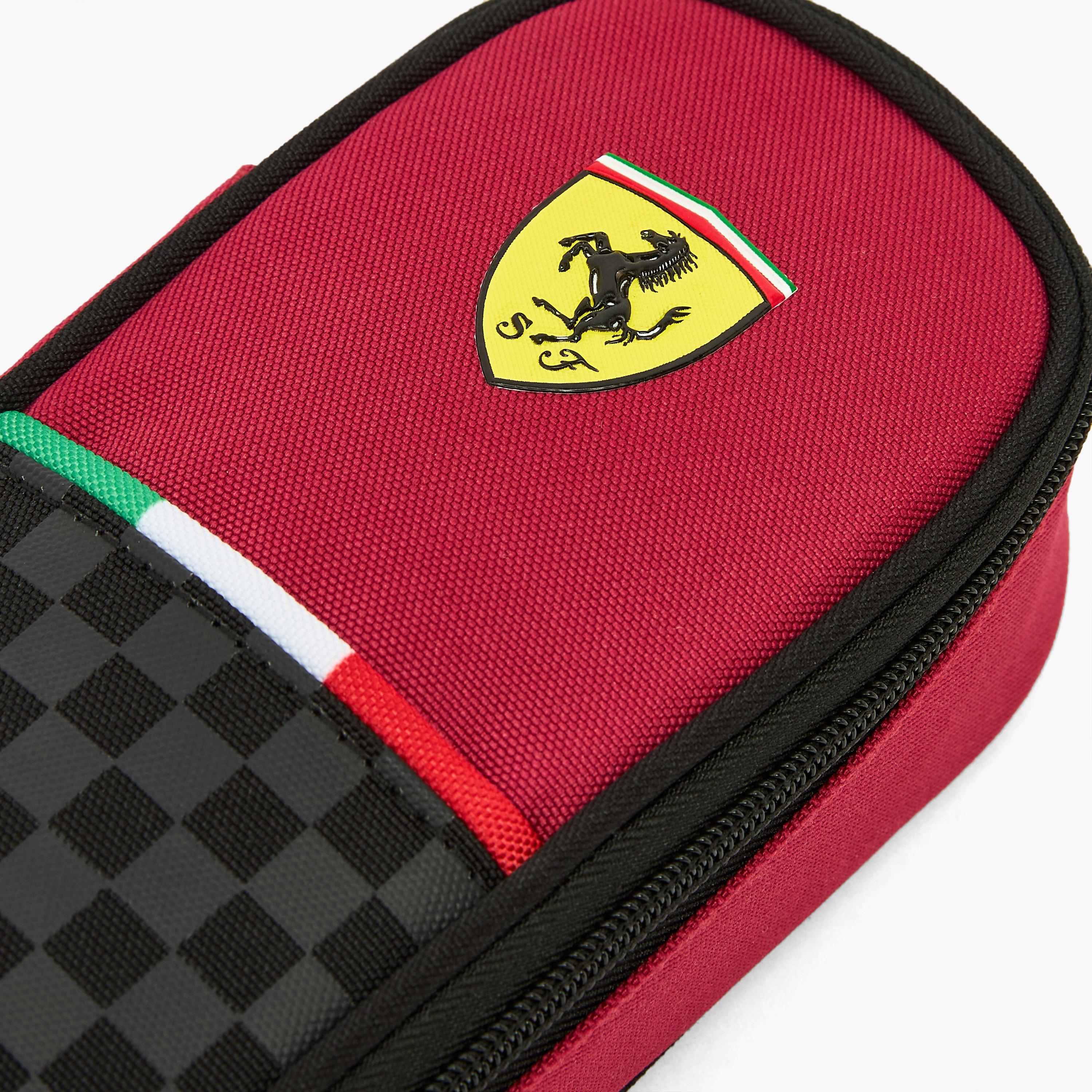مقلمة بسحاب إغلاق وشعار فيراري-school-stationery-pencilcases-image-7