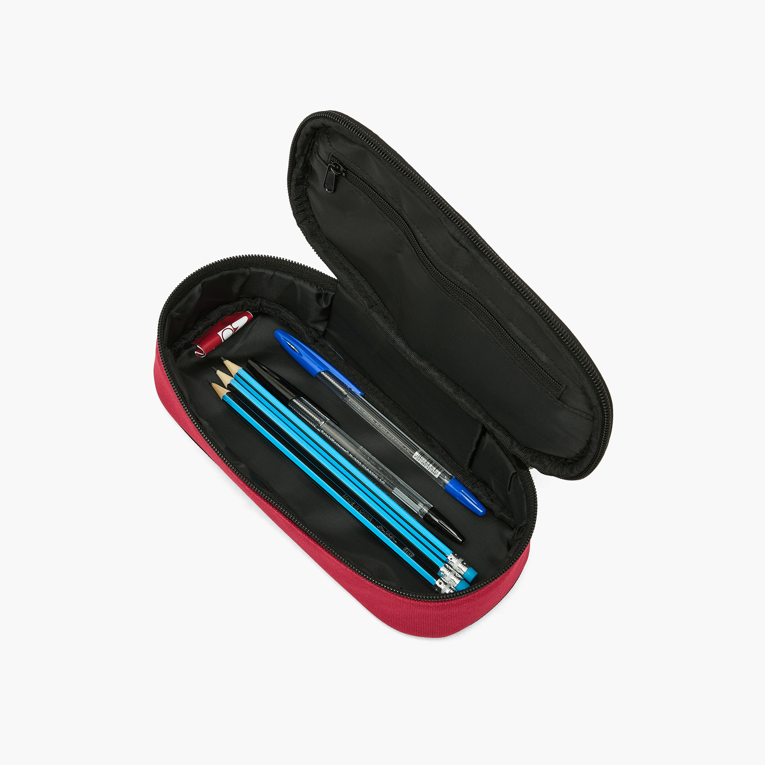 مقلمة بسحاب إغلاق وشعار فيراري-school-stationery-pencilcases-image-9