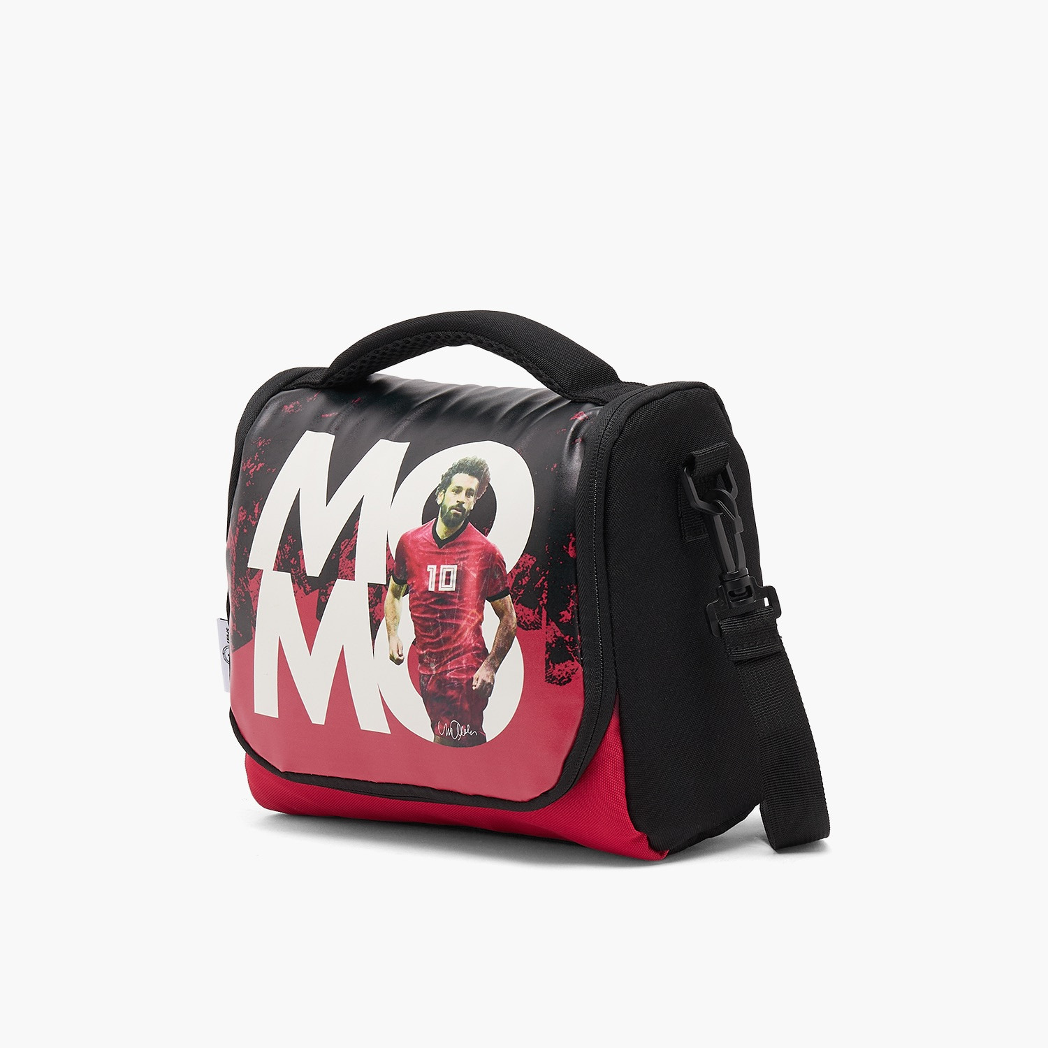 Celebrity Icons Mohamed Salah Print Lunch Bag for Boys 8-12 Years with Zip Closure-school-lunchessentials-lunchbags-image-8