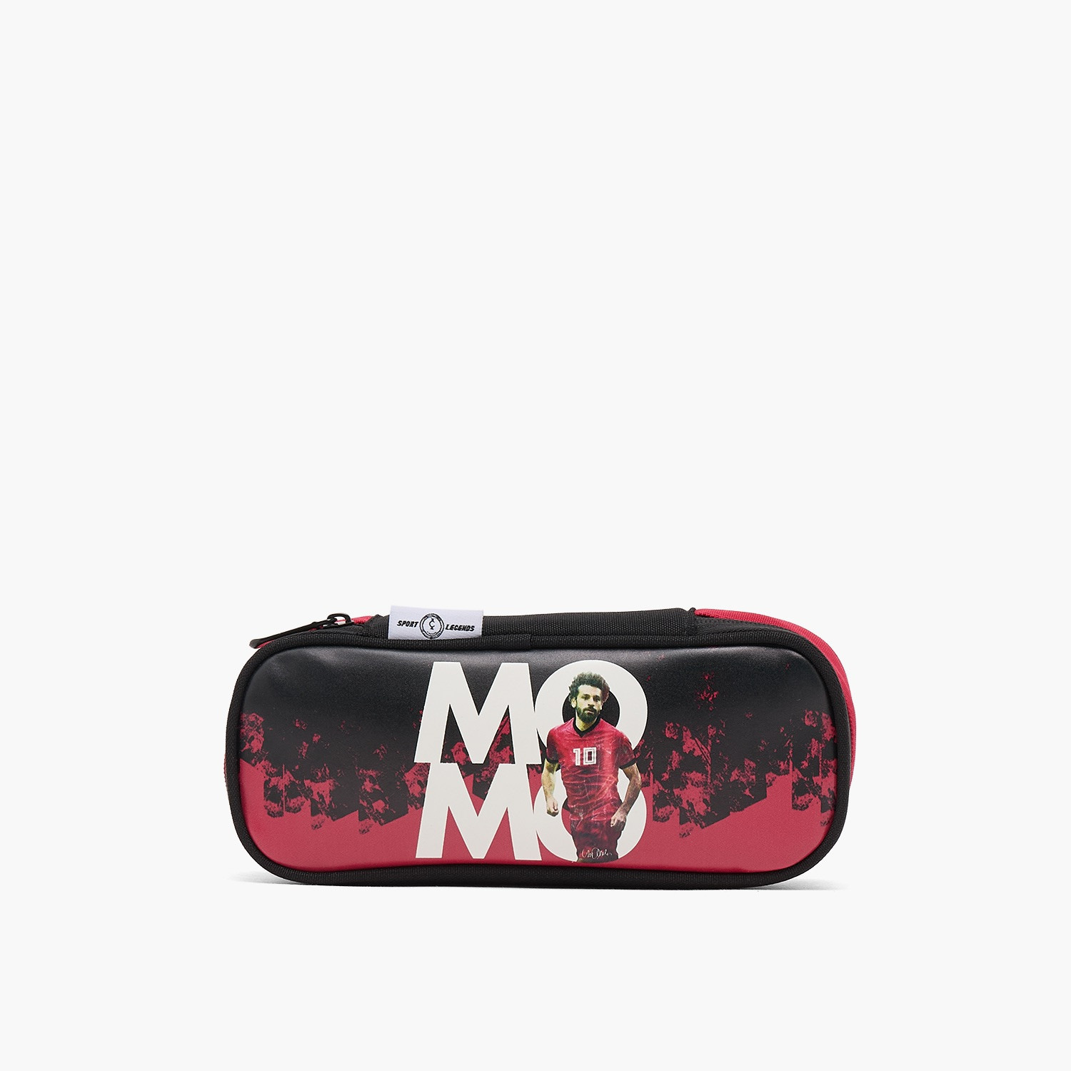 مقلمة بسحاب إغلاق وطبعات مو صلاح من سيلبرتي آيكونز-school-stationery-pencilcases-image-1