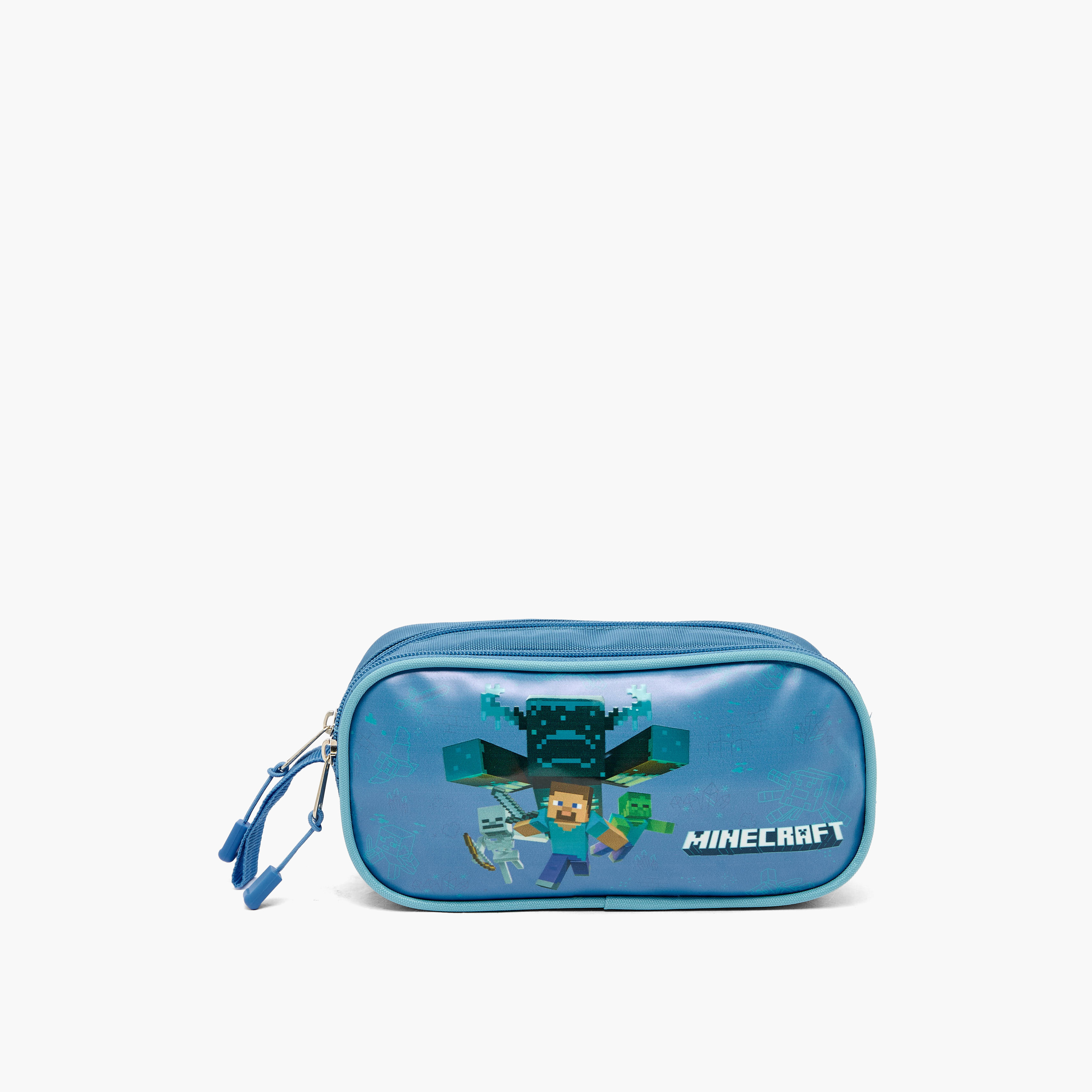 Hollywood Magic Minecraft Print Pencil Pouch with Zip Closure-school-stationery-pencilcases-image-1