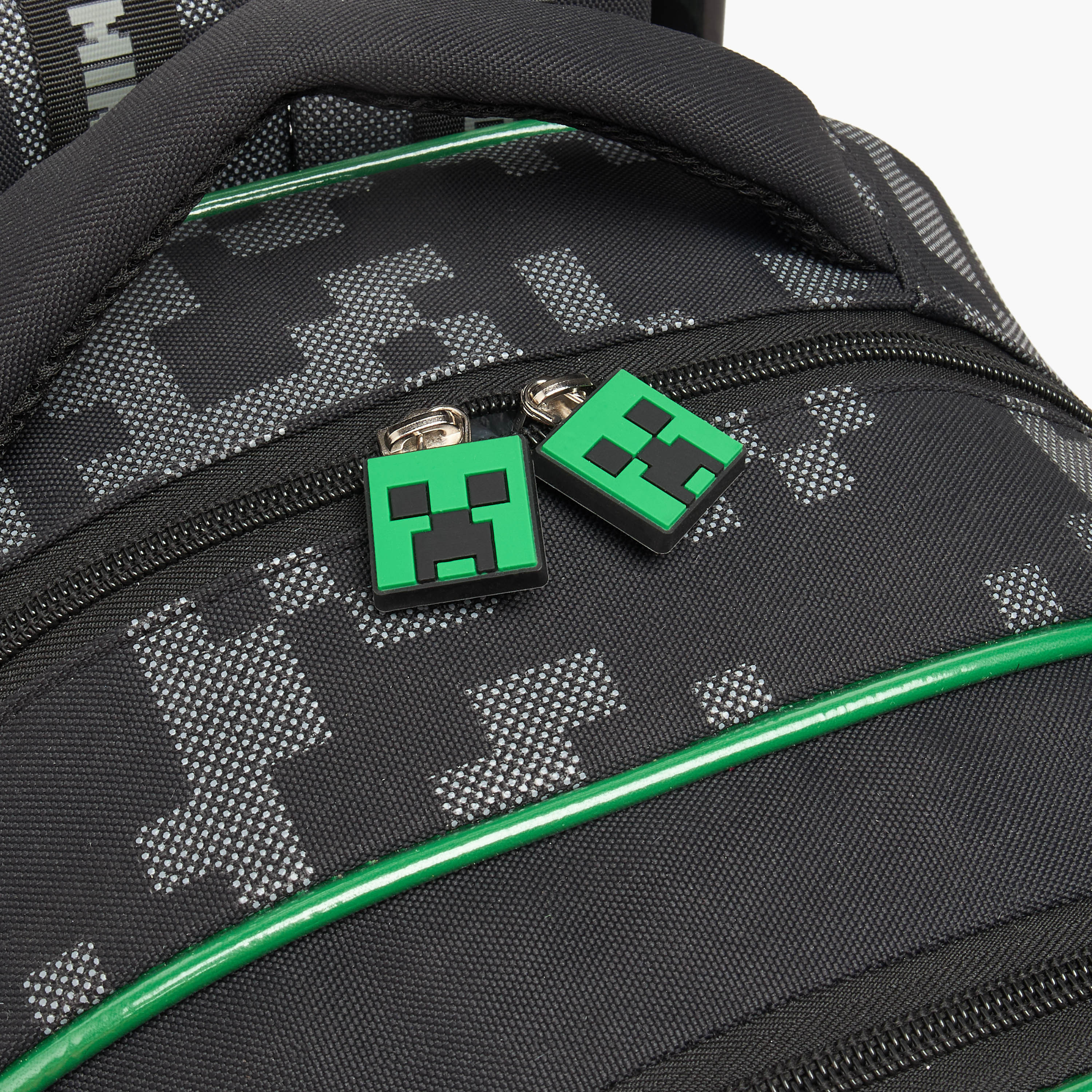 Hollywood Magic Minecraft Print Trolley Bag for Boys 5-8 Years with Durable Wheels - 16 inches-school-bagsandbackpacks-trolleybags-image-5