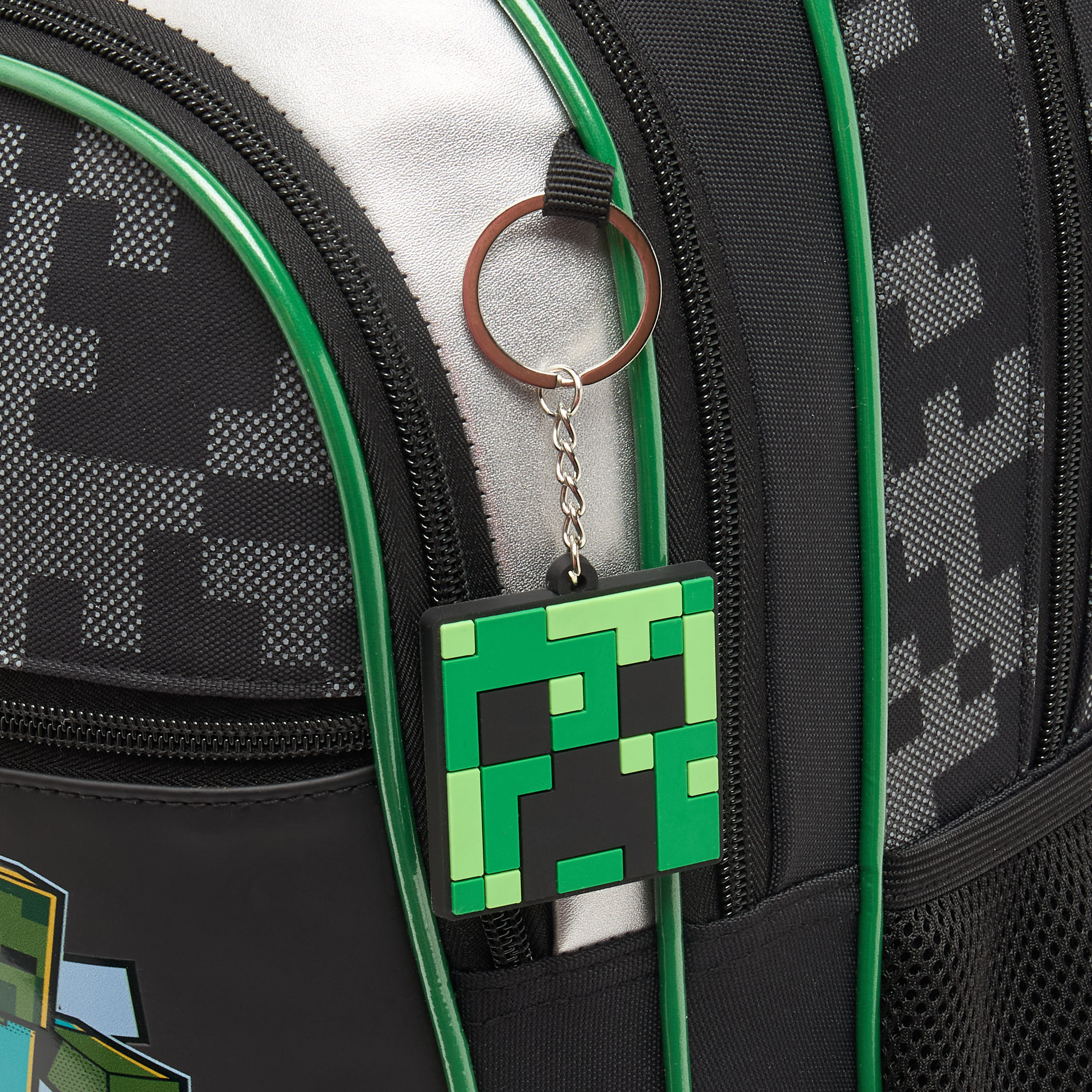 Hollywood Magic Minecraft Print Trolley Bag for Boys 5-8 Years with Durable Wheels - 16 inches-school-bagsandbackpacks-trolleybags-image-6
