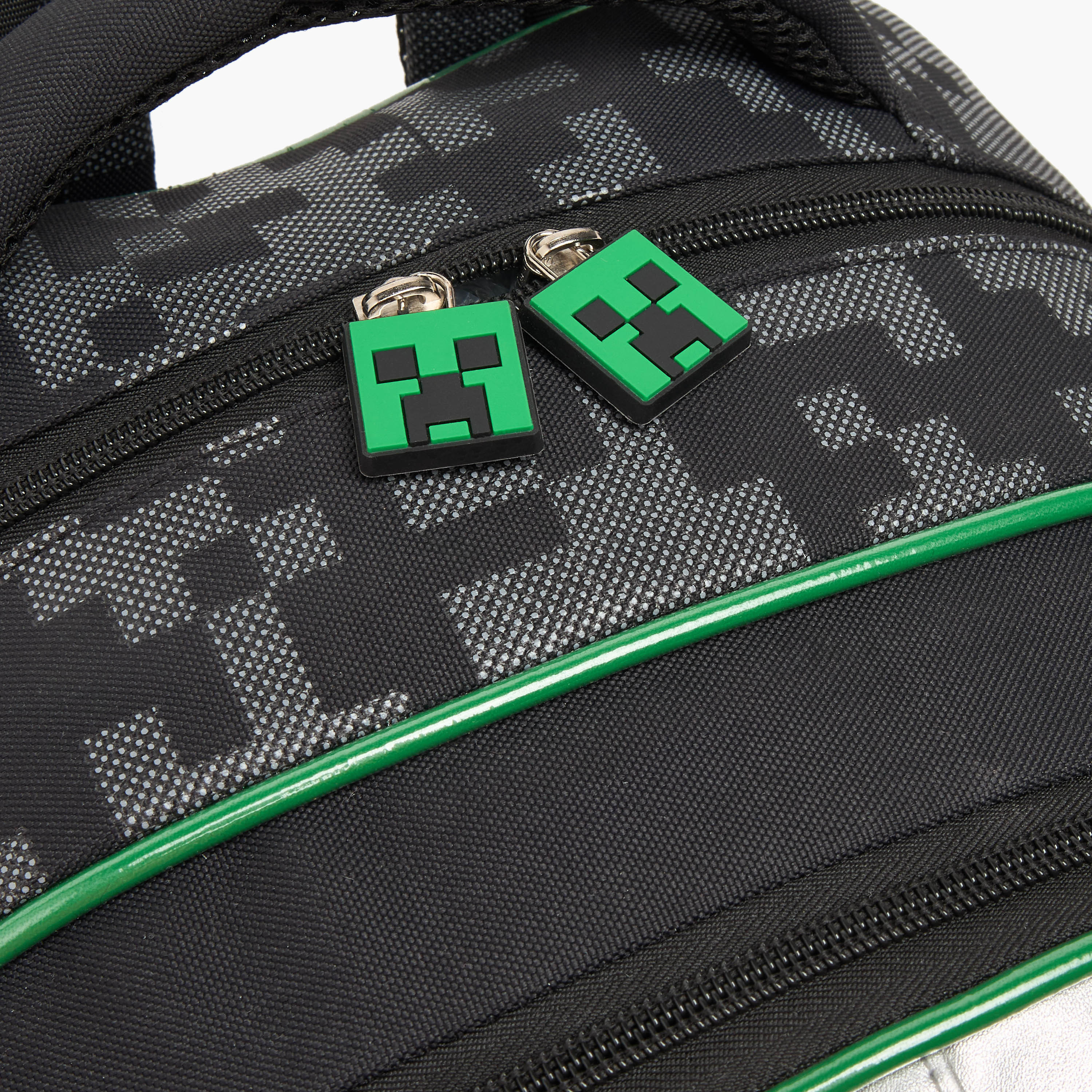Hollywood Magic Minecraft Print Backpack for Boys 5-8 Years with Padded Shoulder Straps - 16 inches-school-bagsandbackpacks-backpacks-image-4
