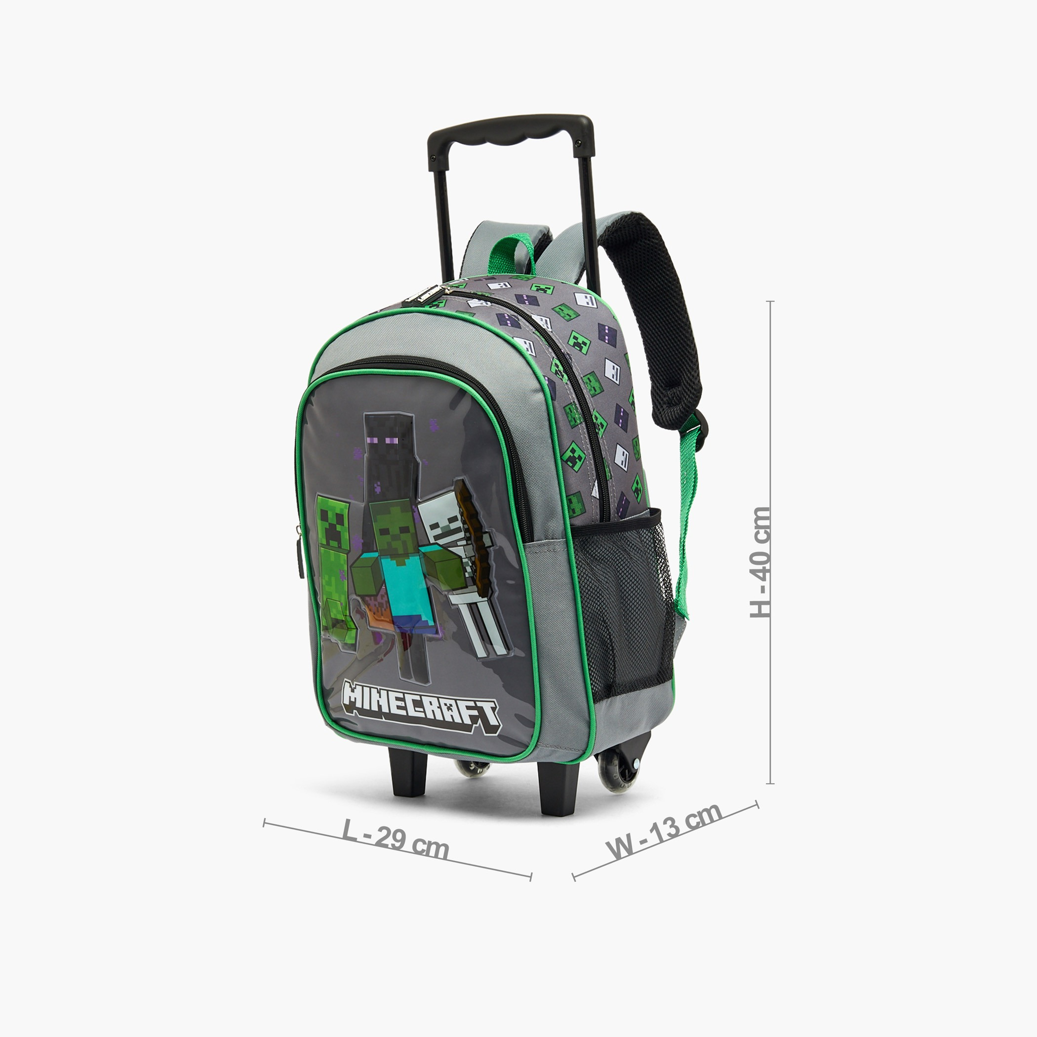 Hollywood Magic Printed 5-Piece School Trolley Bag Set for Boys 5-8 Years with Pouch - 16 inches-school-bagsandbackpacks-sets-image-9