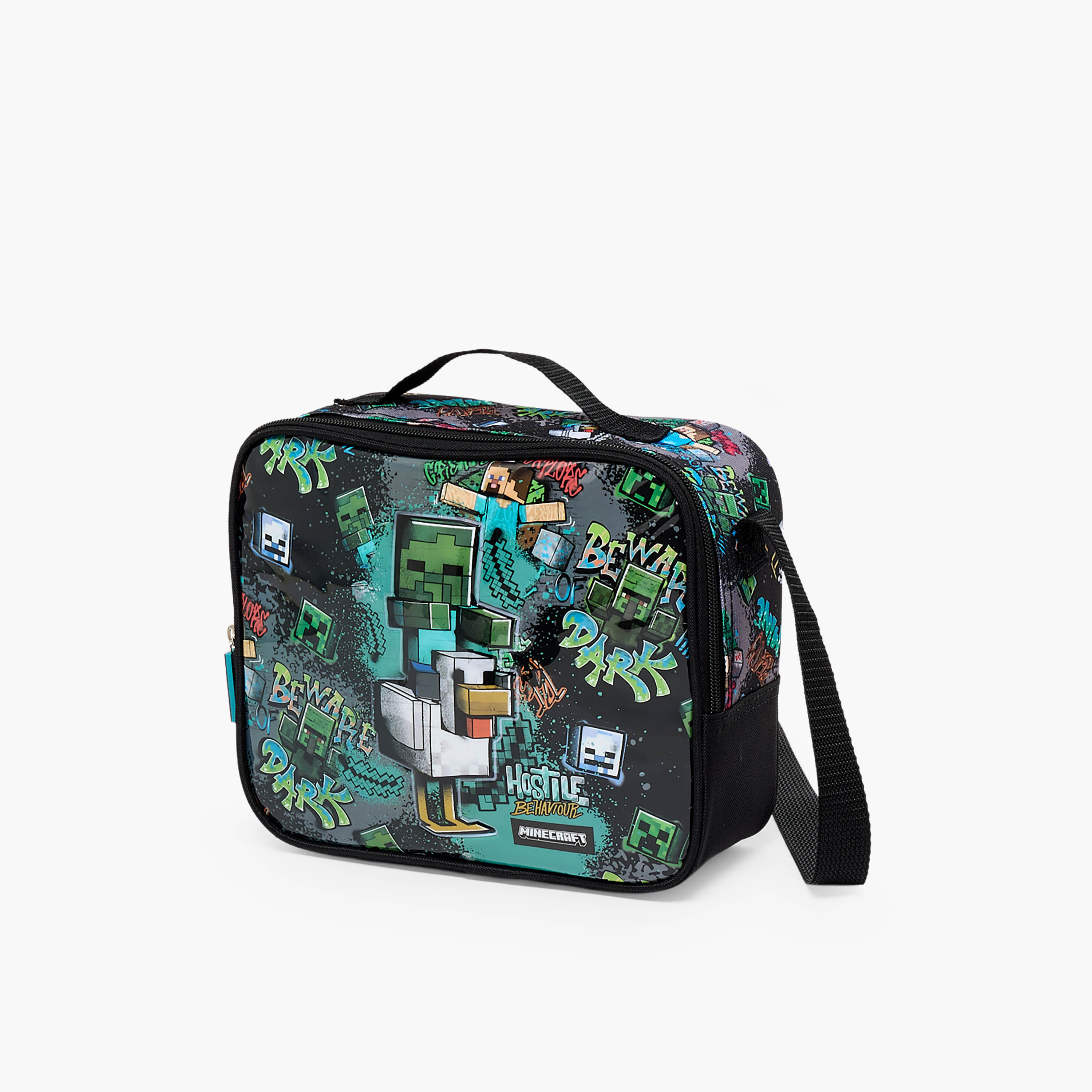 Hollywood Magic Minecraft 5-Piece School Backpack Set for Boys for 5-8 Years with Bottle - 16 inches-school-bagsandbackpacks-backpacks-image-12