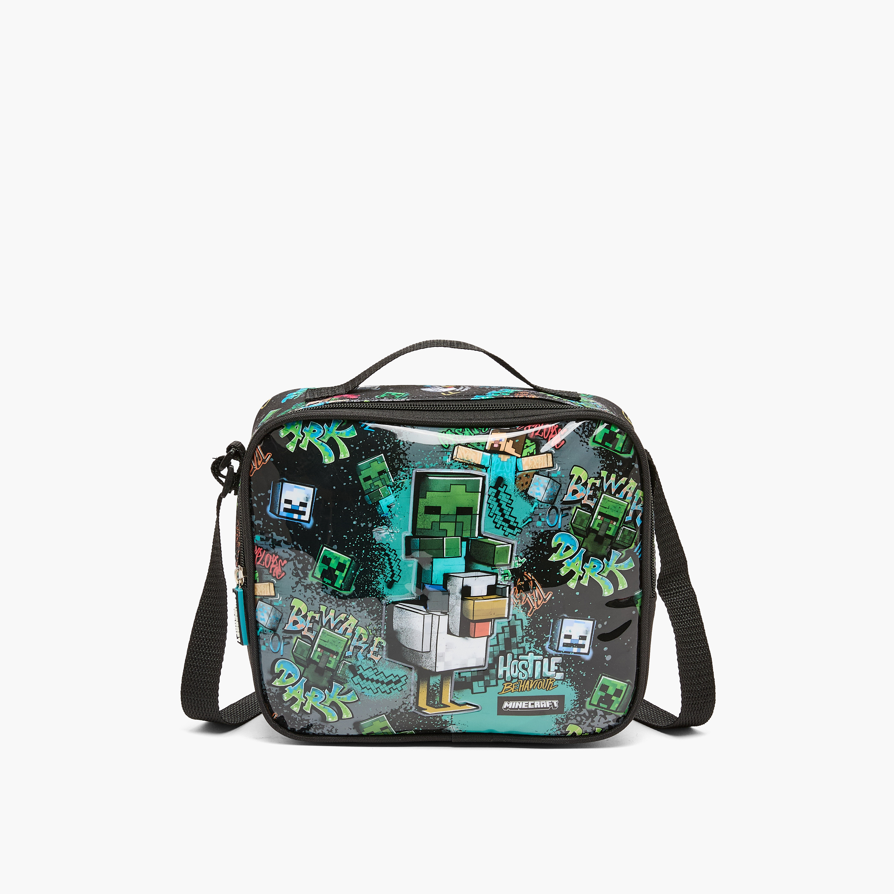 Hollywood Magic Minecraft Print 5-Piece School Trolley Bag Set for Boys 5-8 Years with Lunch Box-school-bagsandbackpacks-trolleybags-image-13