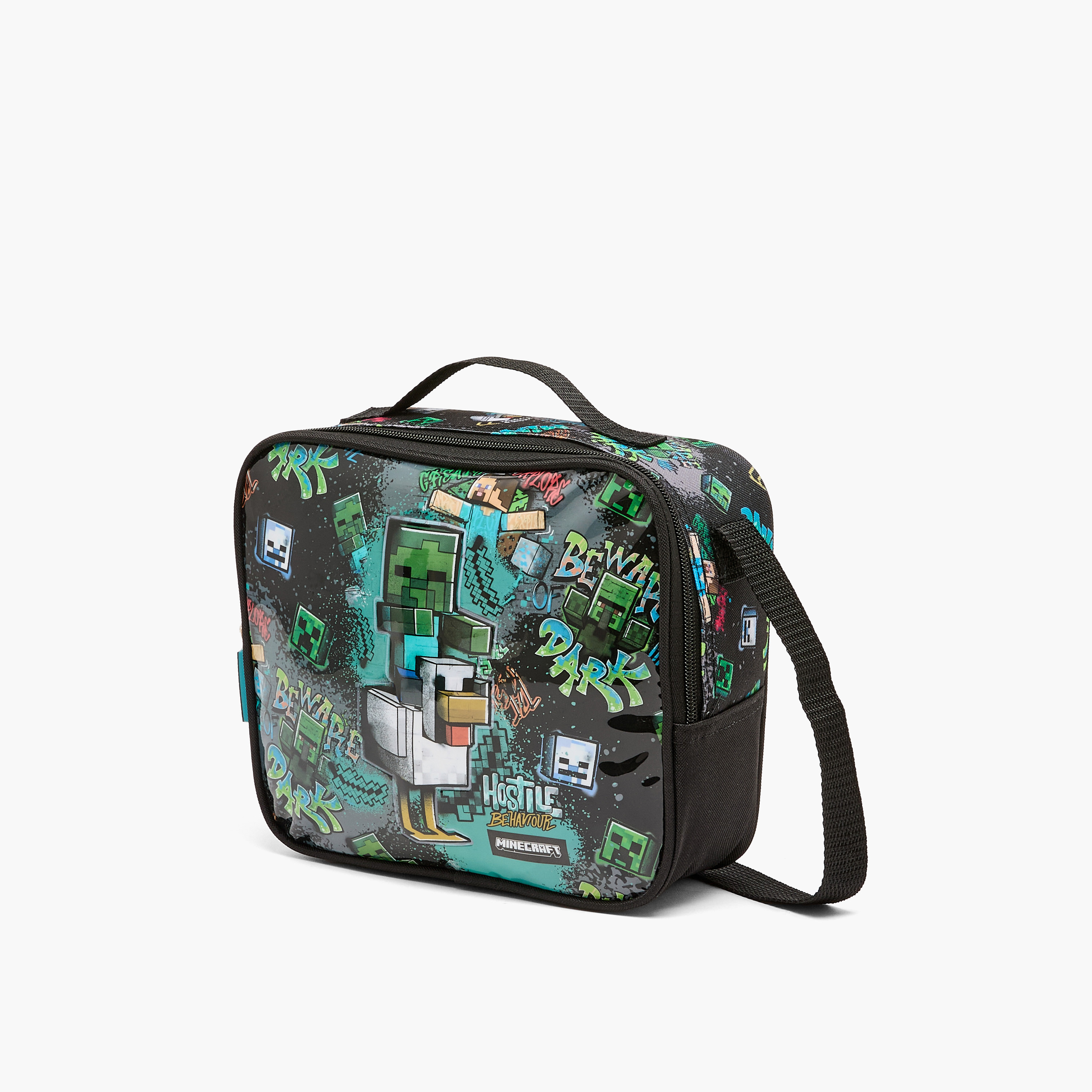 Hollywood Magic Minecraft Print 5-Piece School Trolley Bag Set for Boys 5-8 Years with Lunch Box-school-bagsandbackpacks-trolleybags-image-14