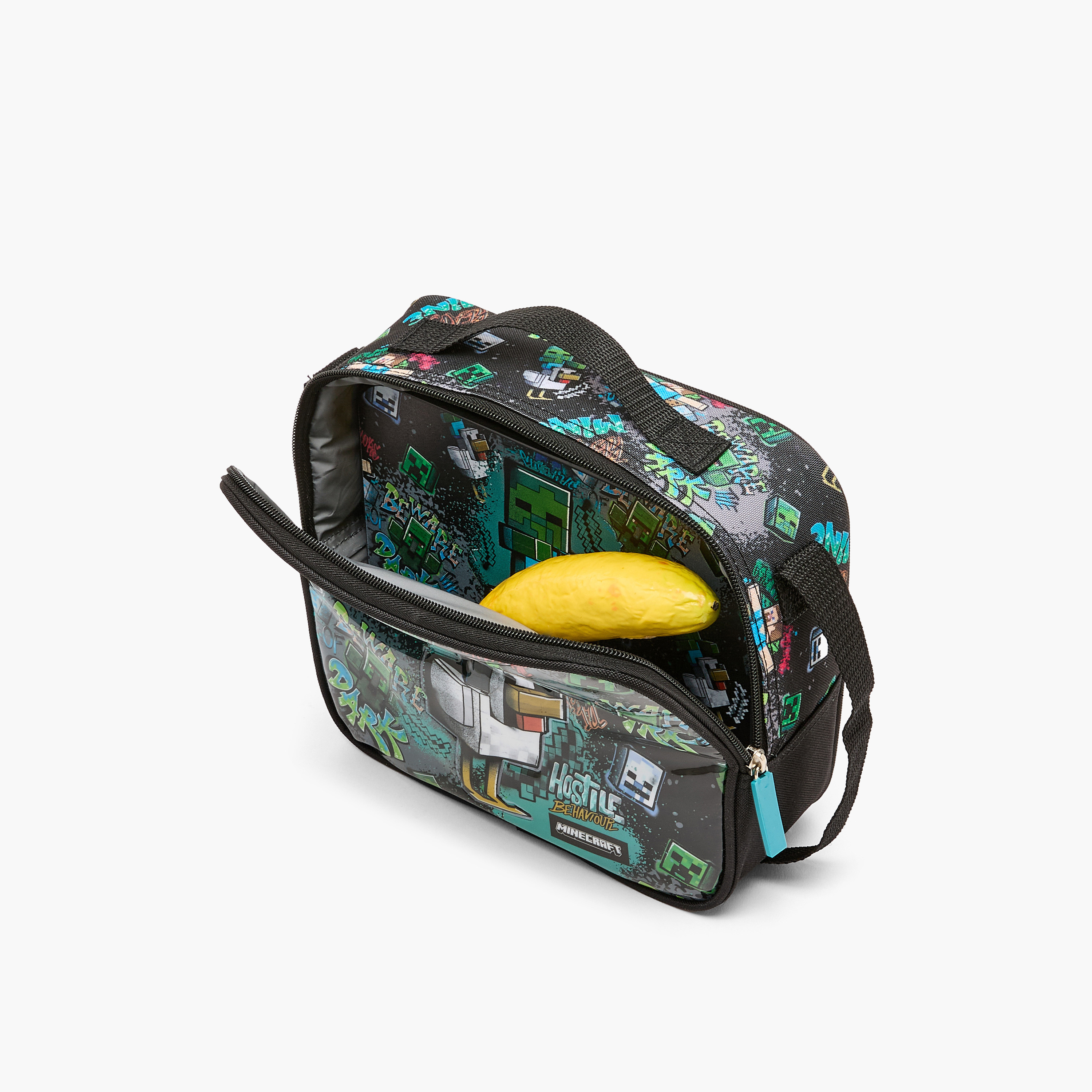 Hollywood Magic Minecraft Print 5-Piece School Trolley Bag Set for Boys 5-8 Years with Lunch Box-school-bagsandbackpacks-trolleybags-image-15