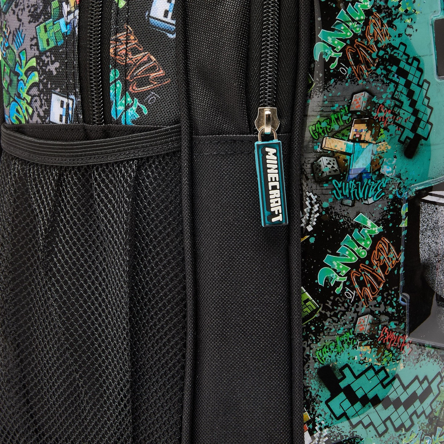 Hollywood Magic Minecraft Print 5-Piece School Trolley Bag Set for Boys 5-8 Years with Lunch Box-school-bagsandbackpacks-trolleybags-image-6
