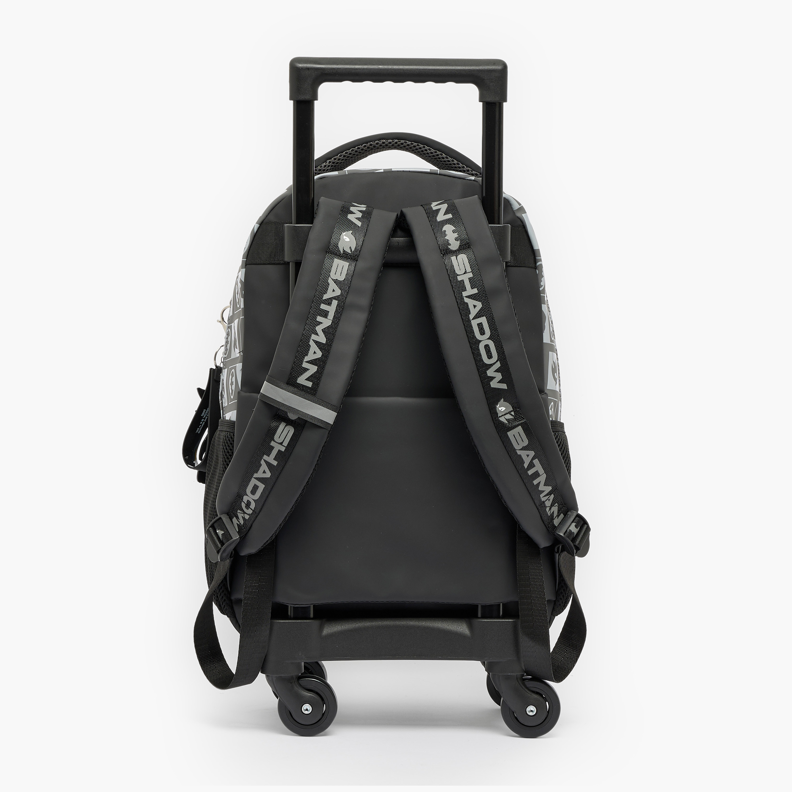 شنطة ترولي بطبعات سونيك وباتمان وعجلات متينة للأولاد من 5-8 سنوات - 16 بوصة-school-bagsandbackpacks-trolleybags-image-10