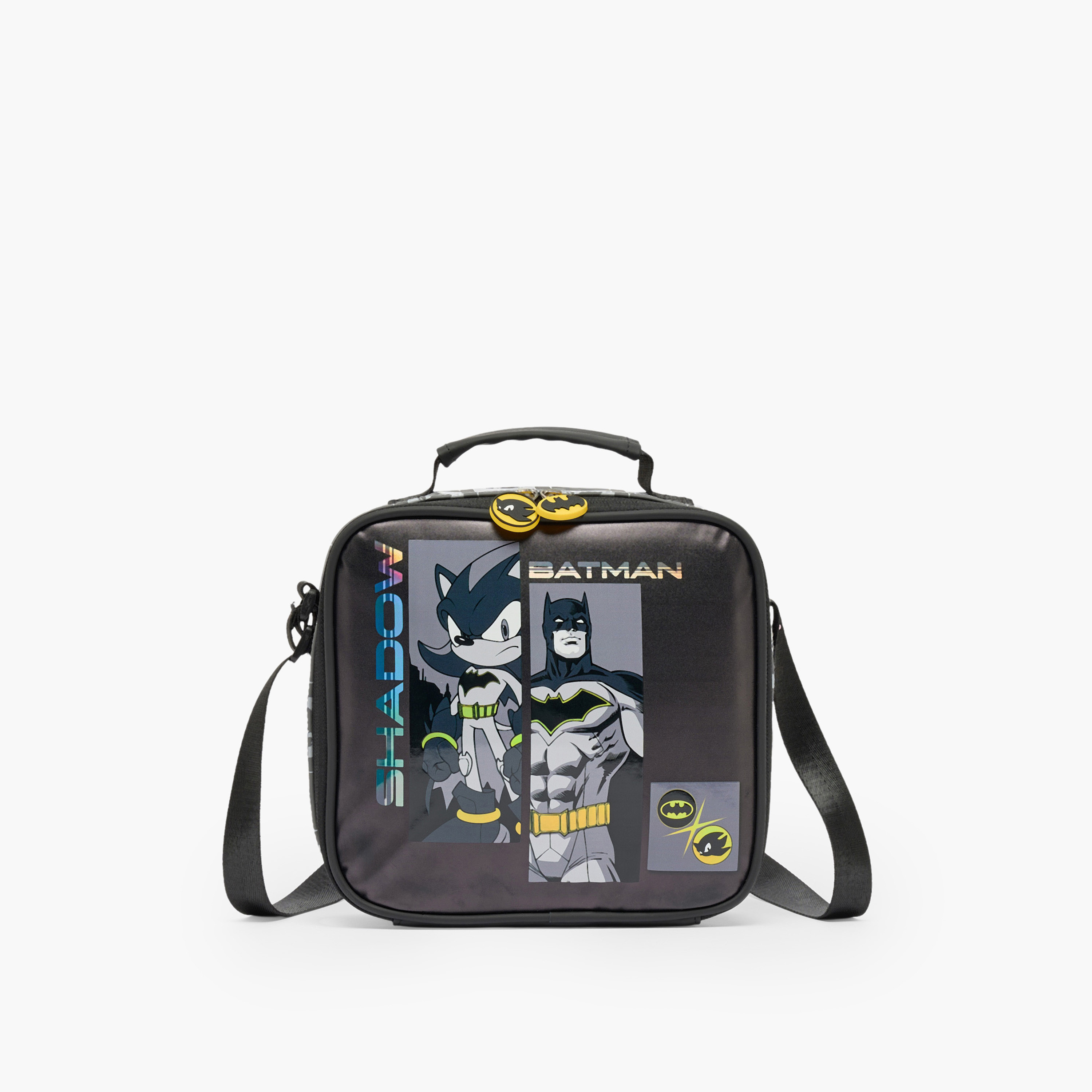 Hollywood Magic Sonic x Batman Lunch Bag for Boys 5-8 Years with Insulation-school-lunchessentials-lunchbags-image-1