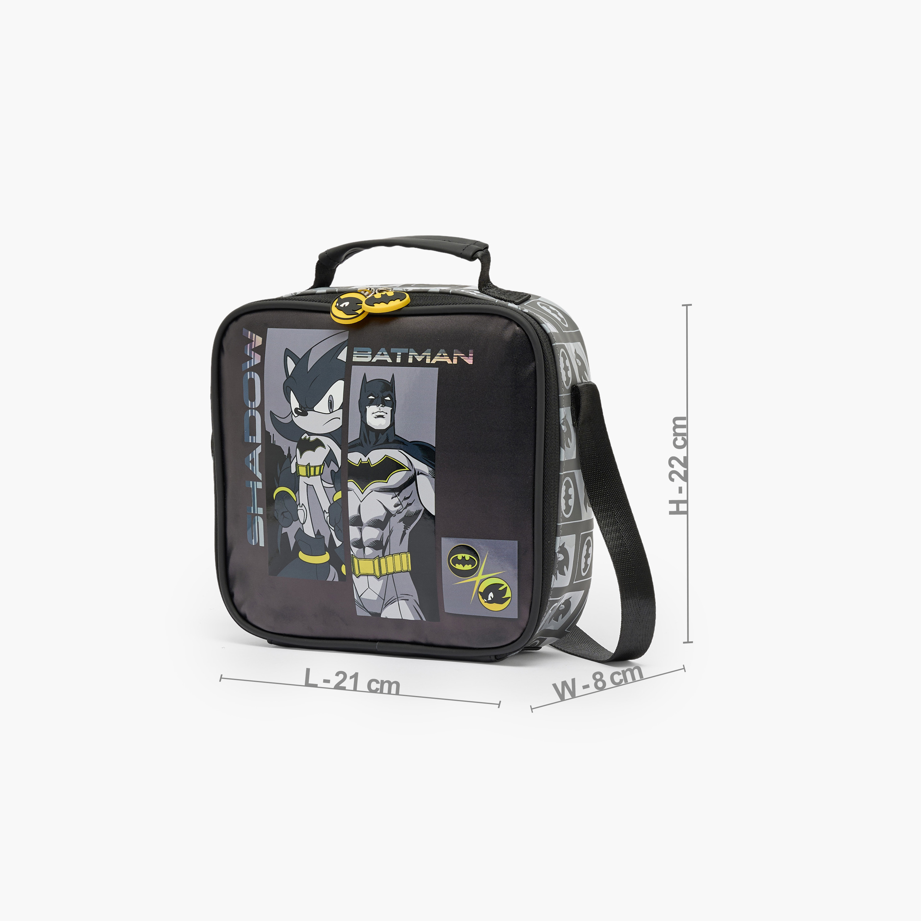 Hollywood Magic Sonic x Batman Lunch Bag for Boys 5-8 Years with Insulation-school-lunchessentials-lunchbags-image-6