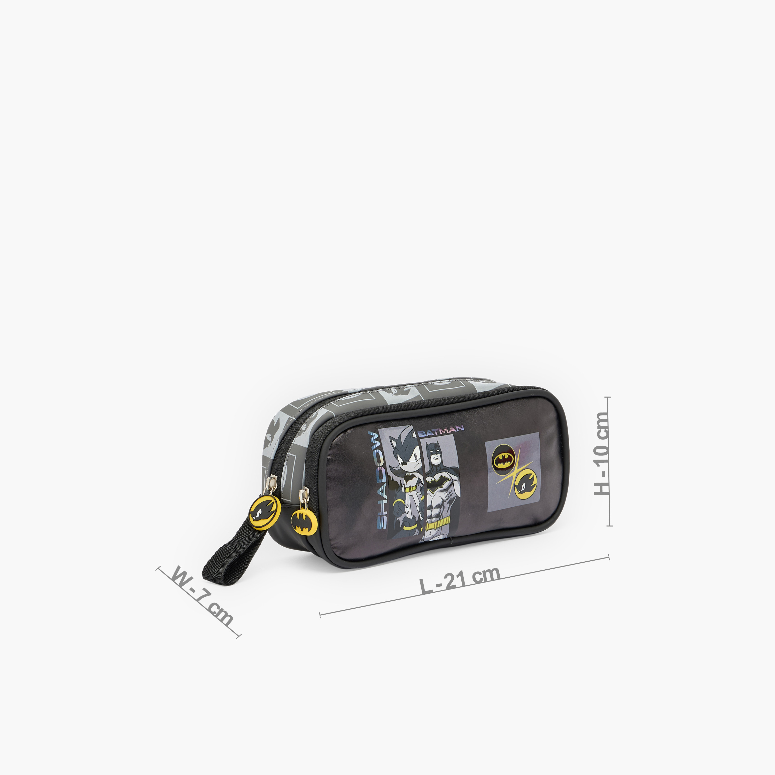 Hollywood Magic Batman Pencil Pouch with Zip Closure-school-stationery-pencilcases-image-3