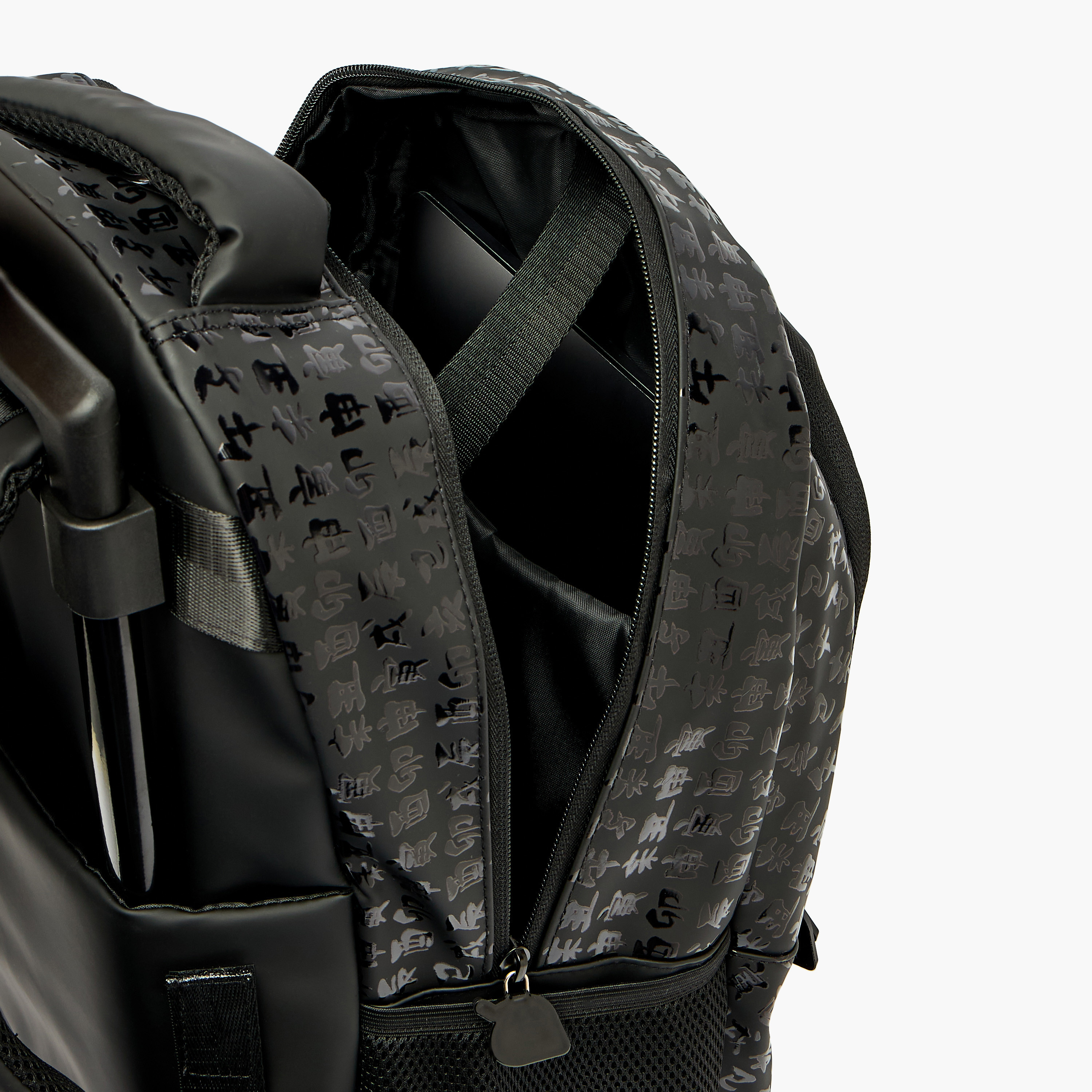 شنطة ترولي ناروتو للبنات من 5-8 سنوات بحمالات مبطنة - 16 بوصة-school-bagsandbackpacks-trolleybags-image-5