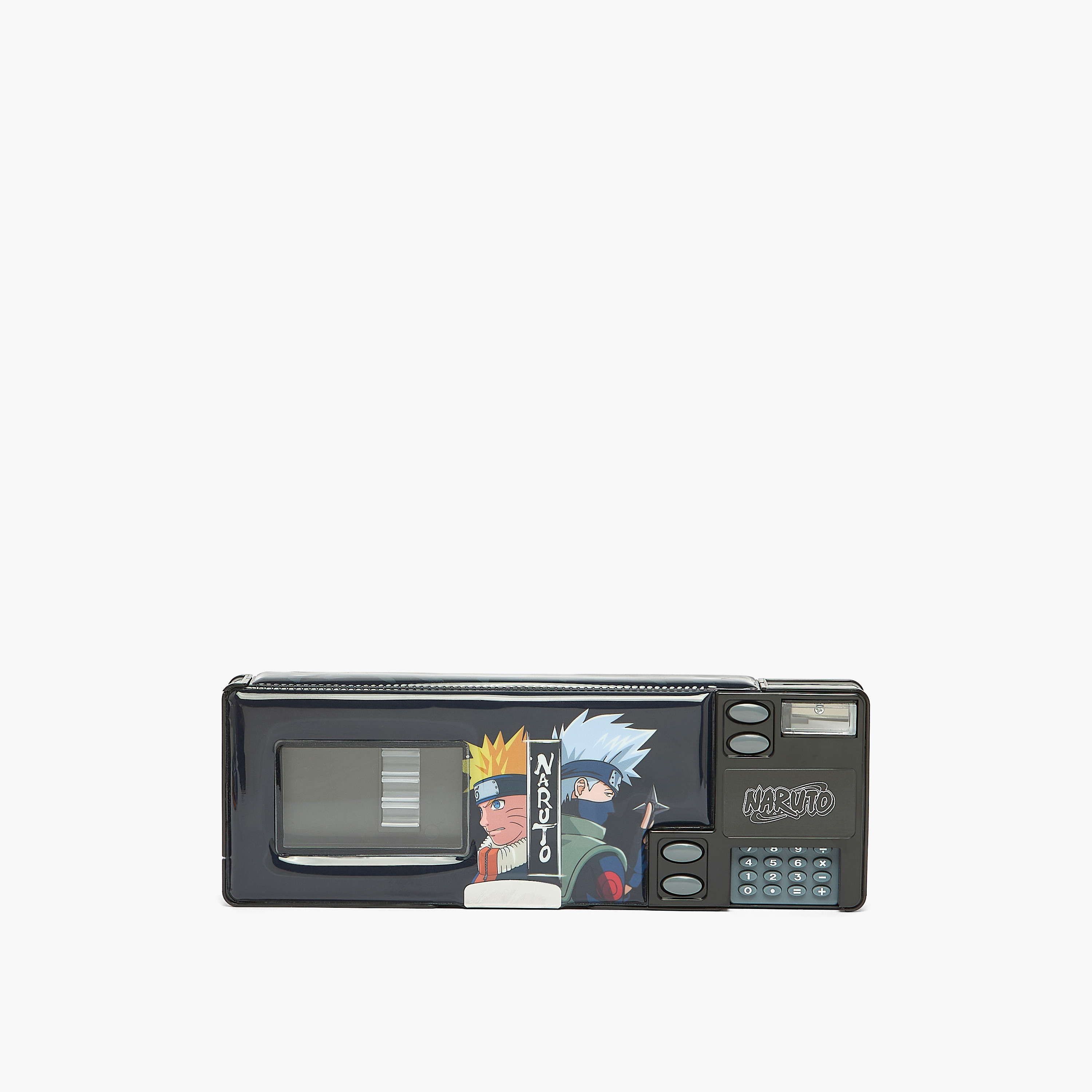 مقلمة بطبعات ناروتو مع آلة حاسبة من هوليوود ماجيك-school-stationery-pencilcases-image-1