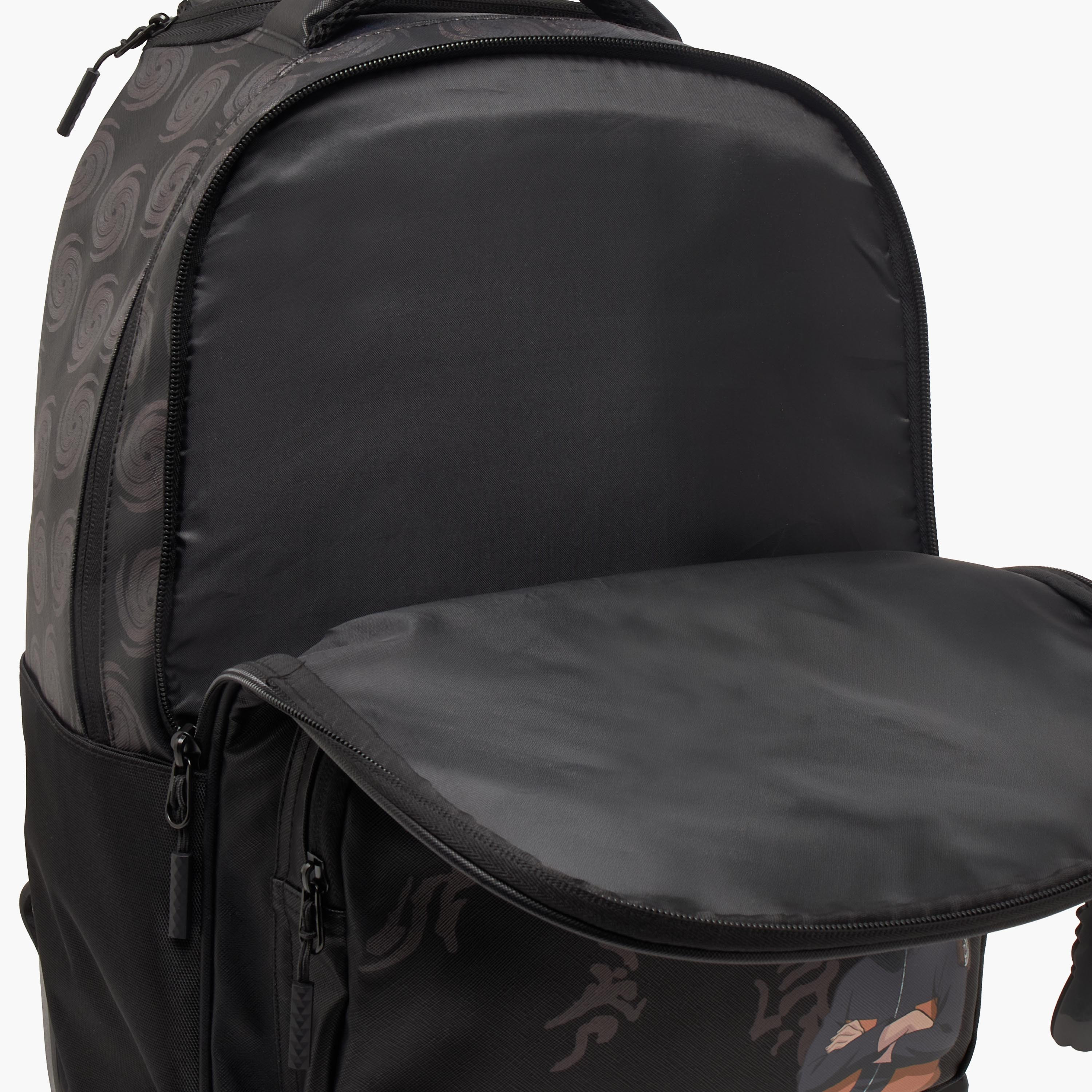 شنطة ترولي بطبعات ناروتو شيبودن للأولاد 8-12 سنة مع مقبض قابل للسحب - 18 بوصة-school-bagsandbackpacks-trolleybags-image-6