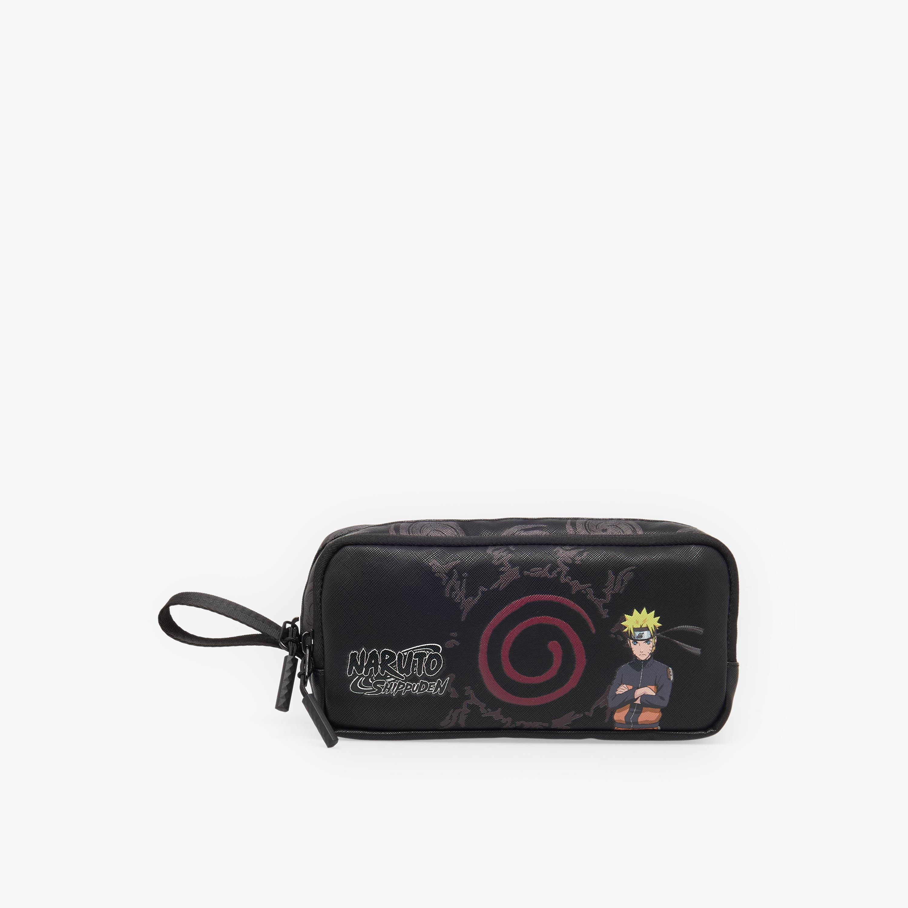 مقلمة بسحاب إغلاق وطبعات ناروتو من هوليوود ماجيك-school-stationery-pencilcases-image-1