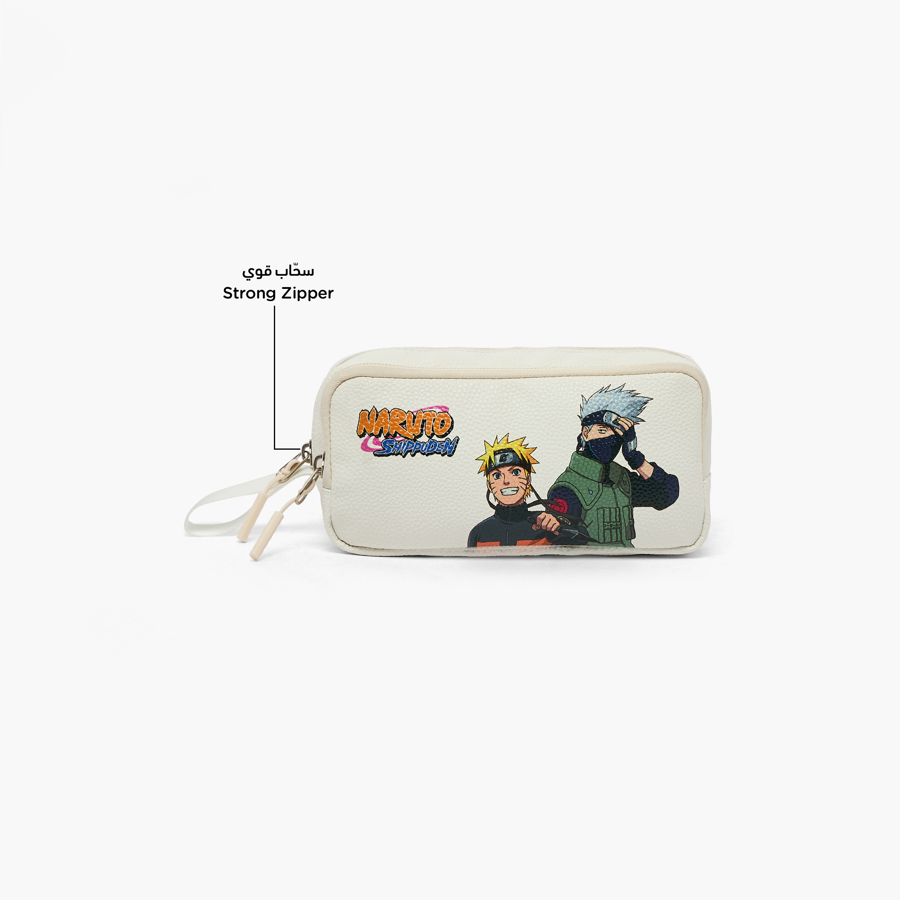 Hollywood Magic Naruto Print Pencil Pouch with 2 Compartment-school-stationery-pencilcases-image-2