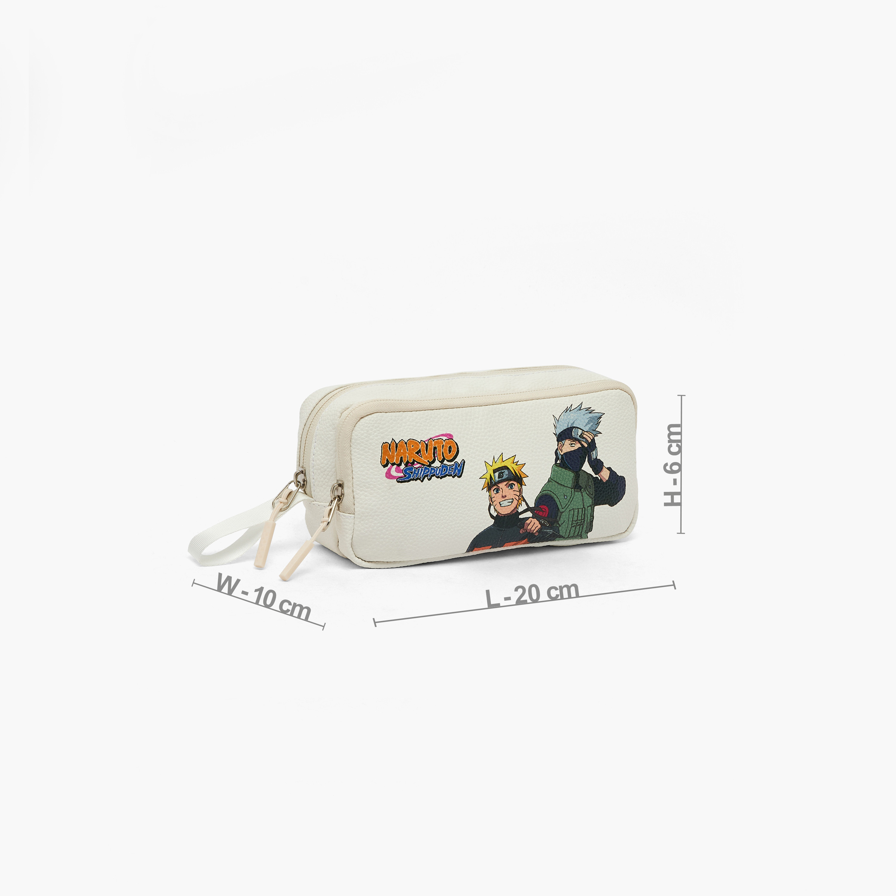 Hollywood Magic Naruto Print Pencil Pouch with 2 Compartment-school-stationery-pencilcases-image-4