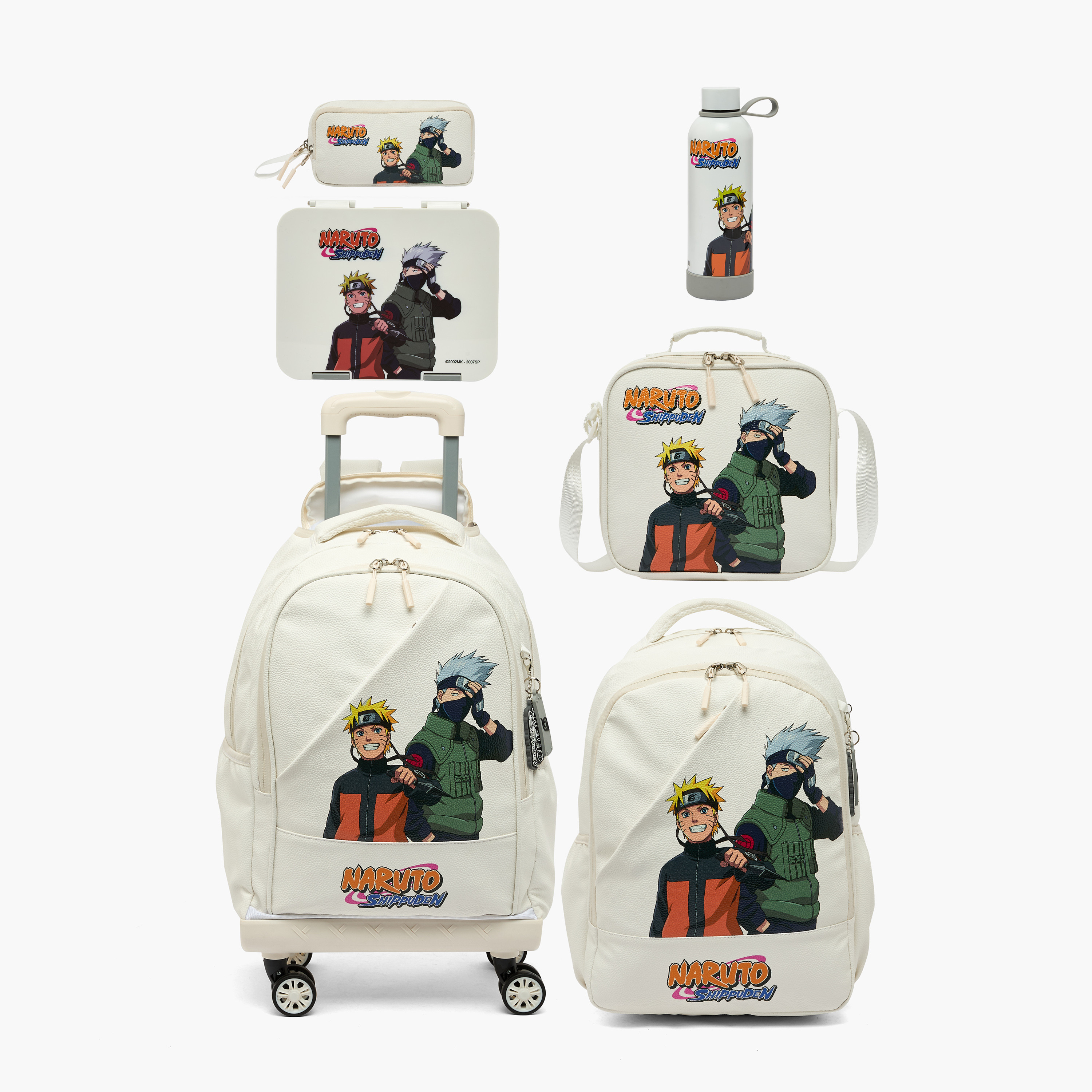 Hollywood Magic Naruto Print Pencil Pouch with 2 Compartment-school-stationery-pencilcases-image-9
