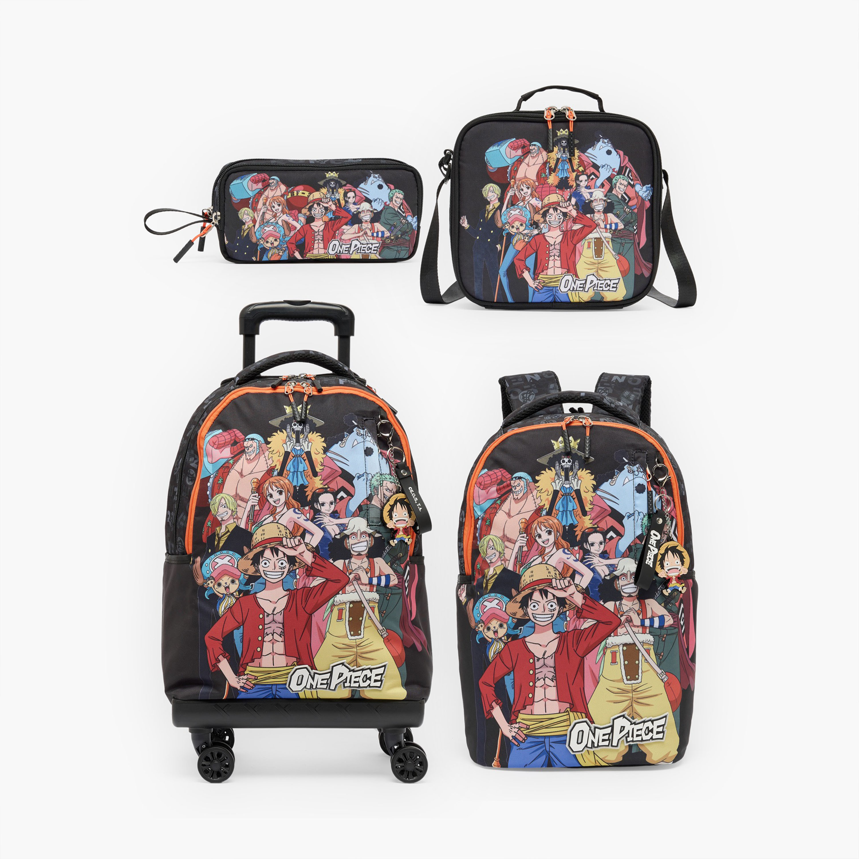 شنطة ترولي بطبعات وبعجلات متينة للأولاد 8- 12 سنة من توي أنيميشن - 18 بوصة-school-bagsandbackpacks-trolleybags-image-11