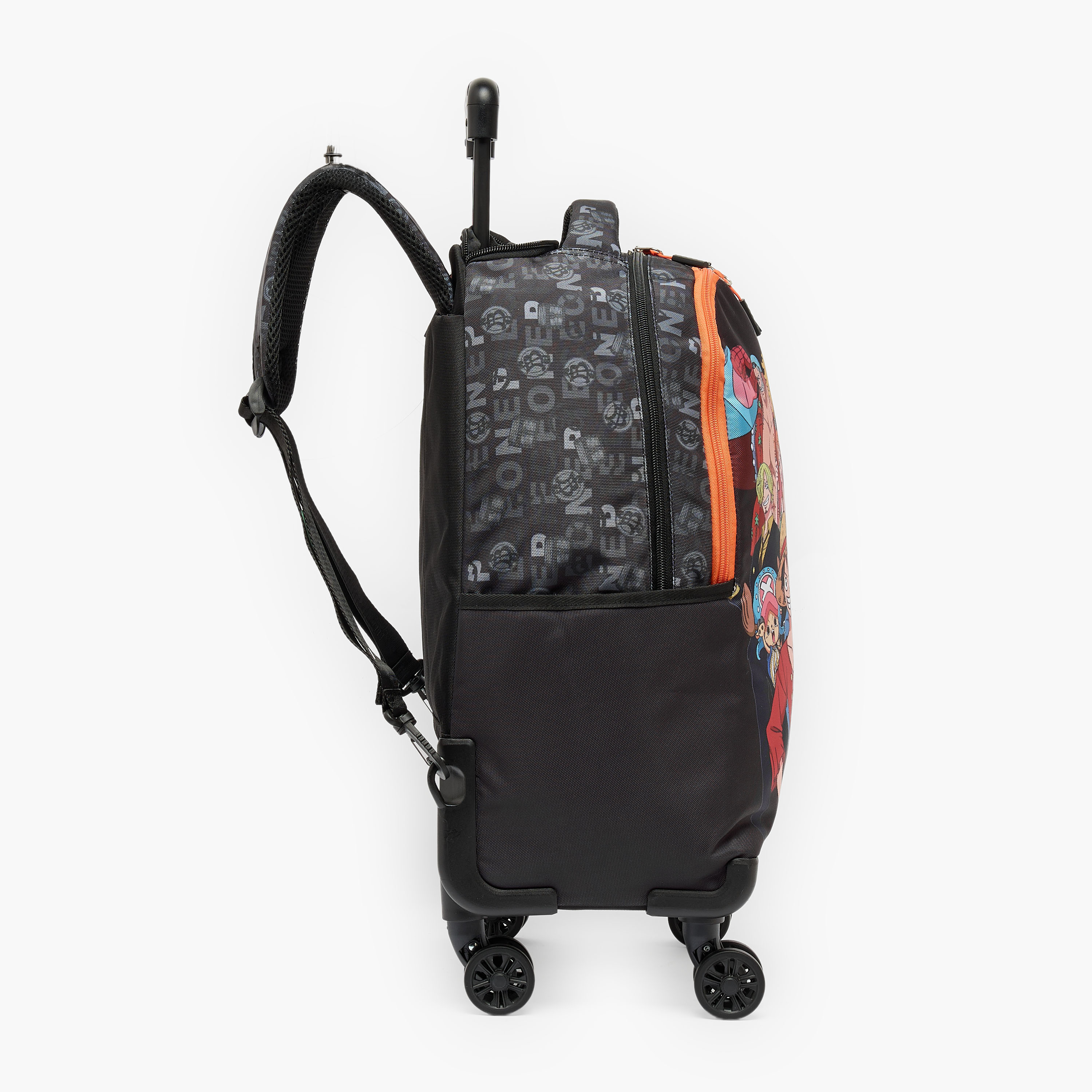 شنطة ترولي بطبعات وبعجلات متينة للأولاد 8- 12 سنة من توي أنيميشن - 18 بوصة-school-bagsandbackpacks-trolleybags-image-8