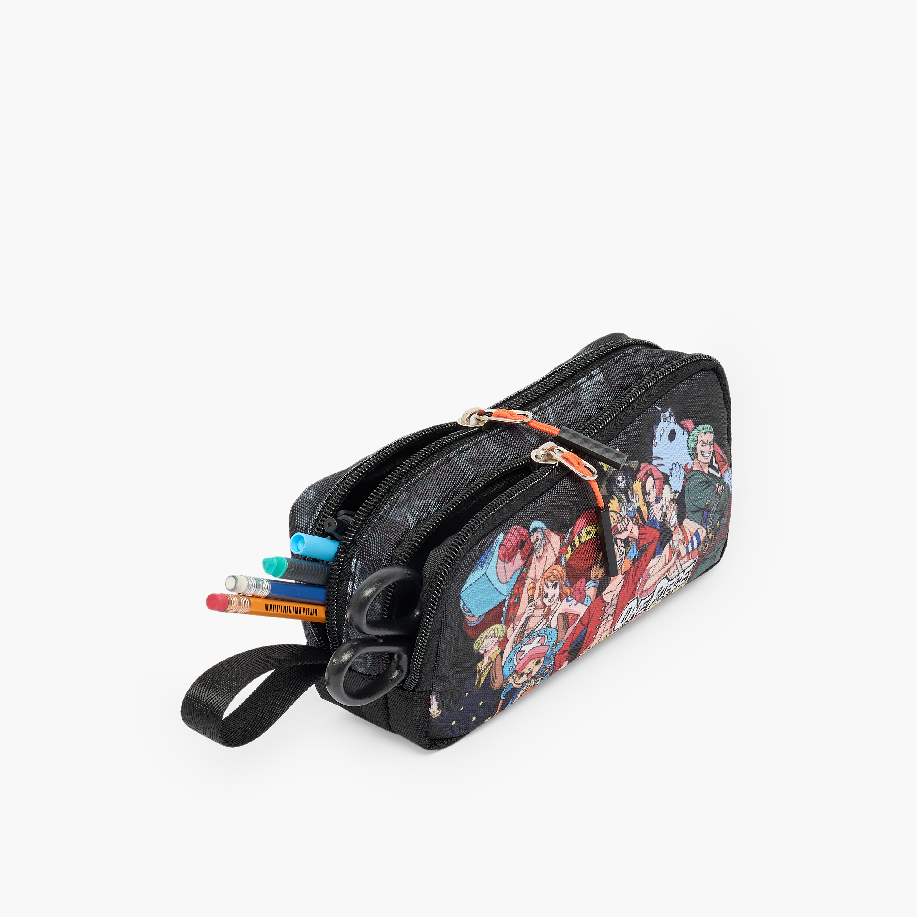 Hollywood Magic One Piece Print Pencil Pouch with 2 Compartments-school-stationery-pencilcases-image-7
