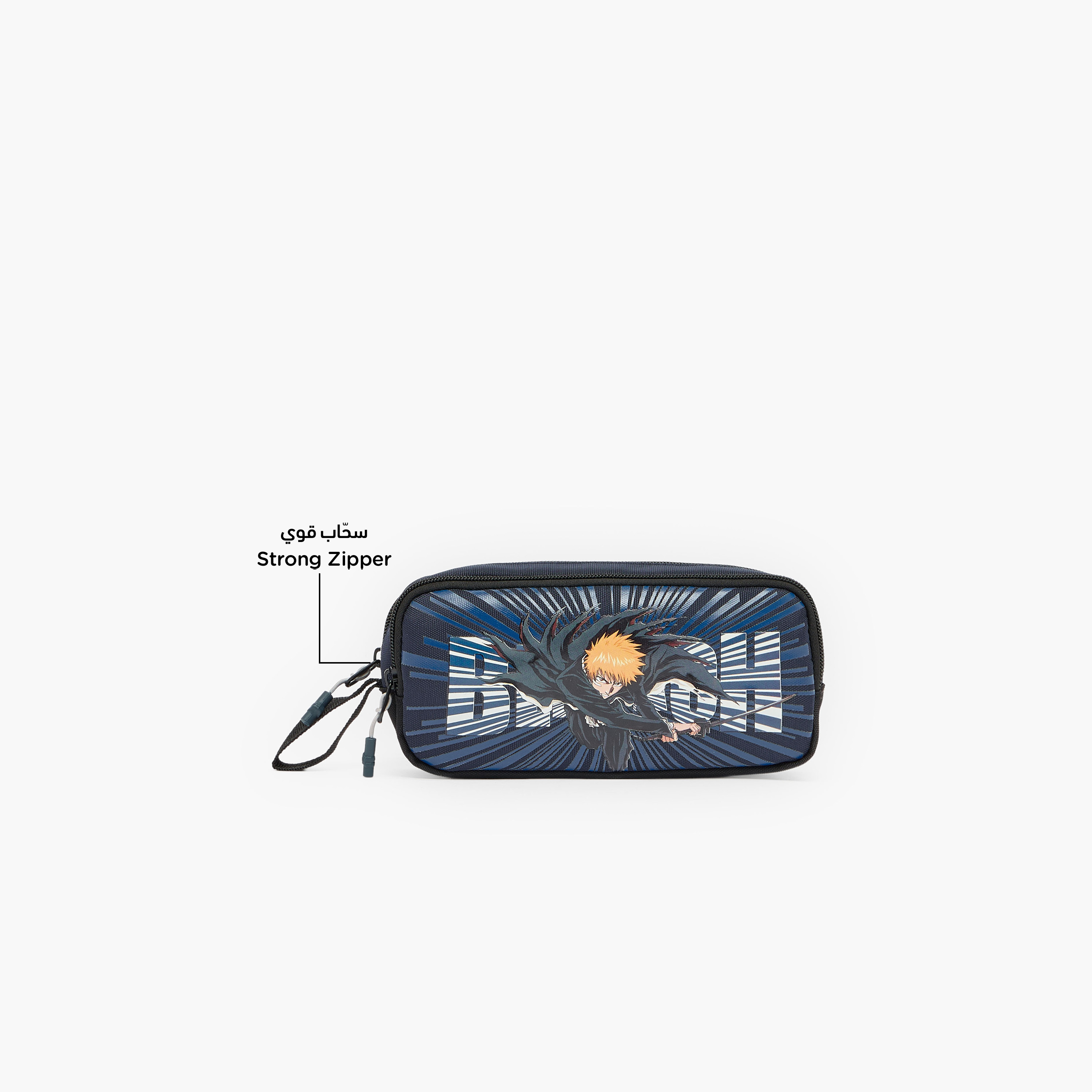 Hollywood Magic Bleach Print Pencil Pouch with 2 Compartments-school-stationery-pencilcases-image-2