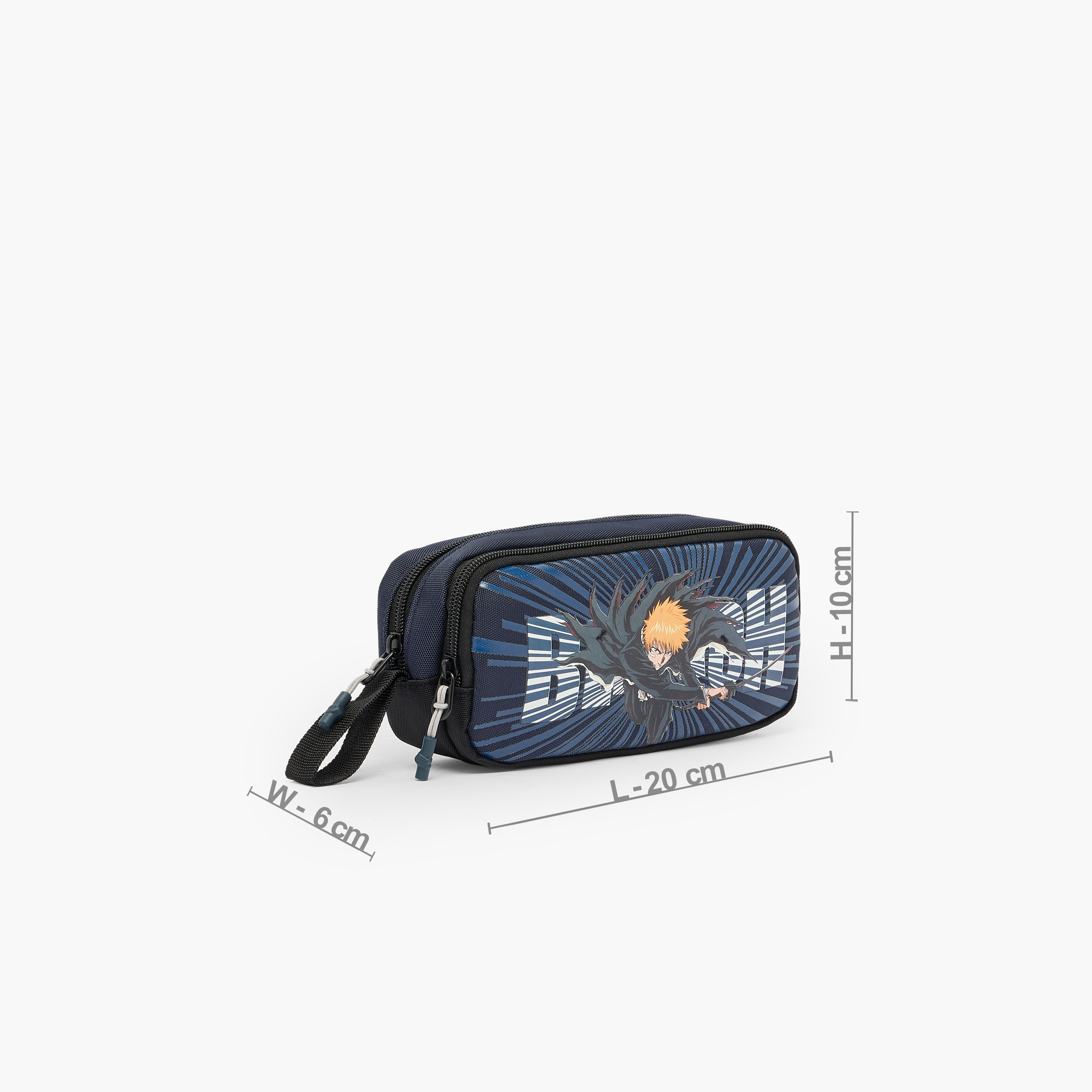 Hollywood Magic Bleach Print Pencil Pouch with 2 Compartments-school-stationery-pencilcases-image-3